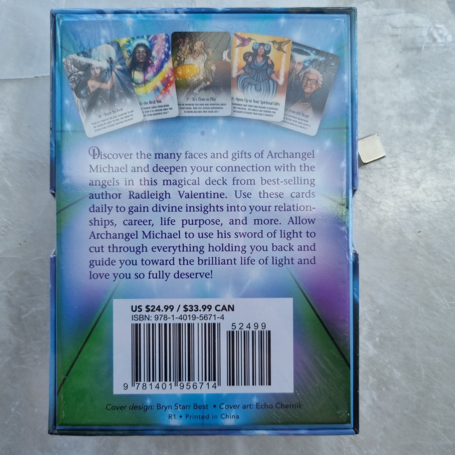 The archangel Michael Sword of light oracle