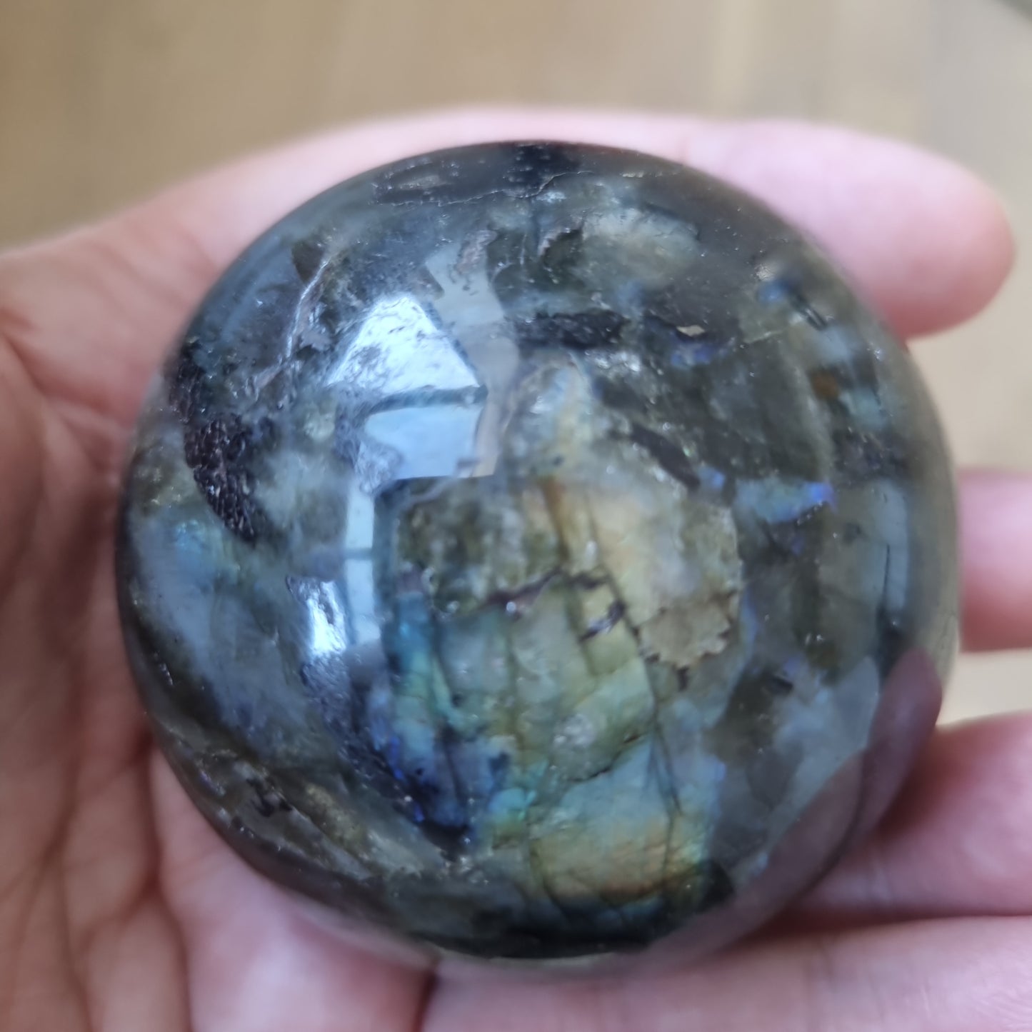 Labradorit Kugle