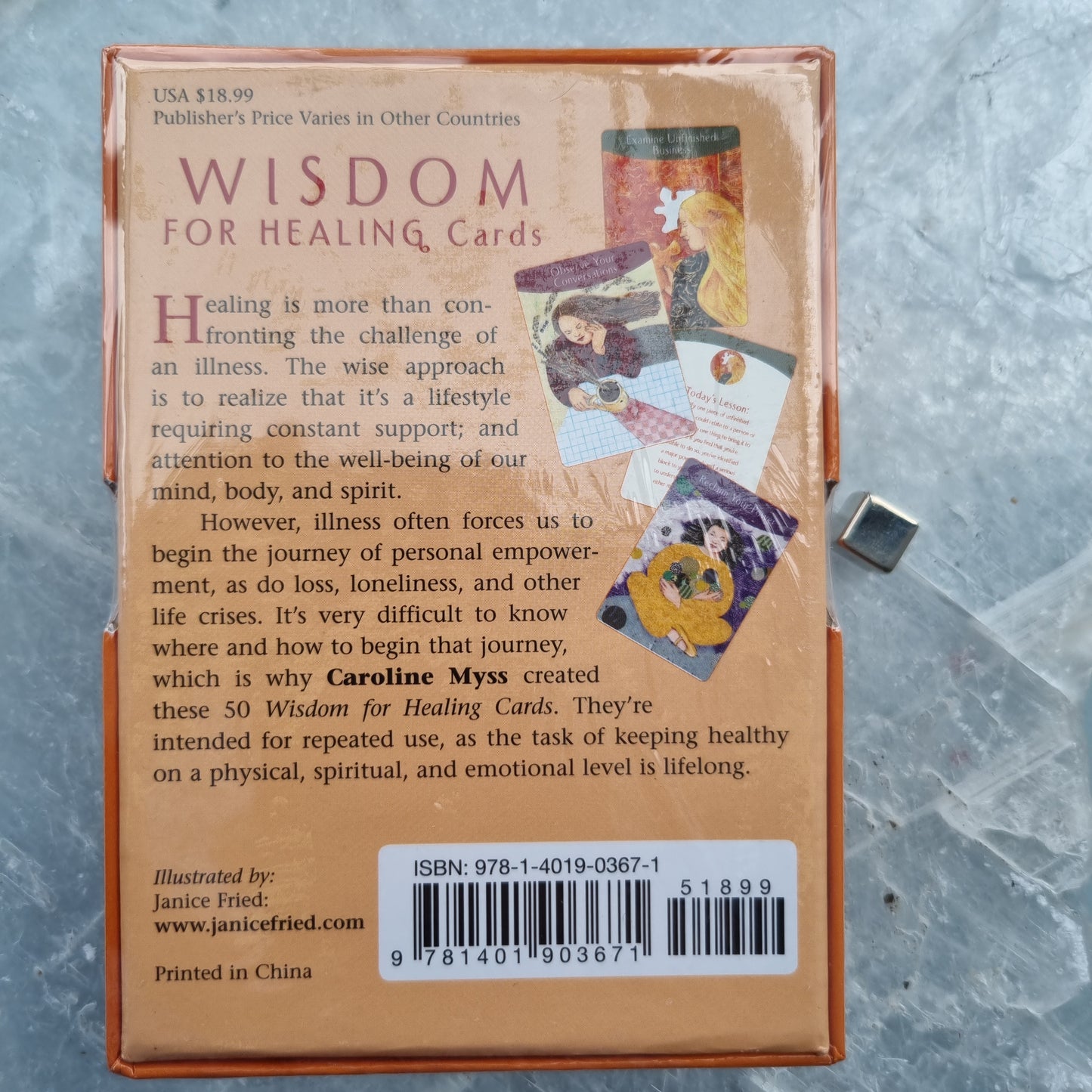 Wisdom for healing cards