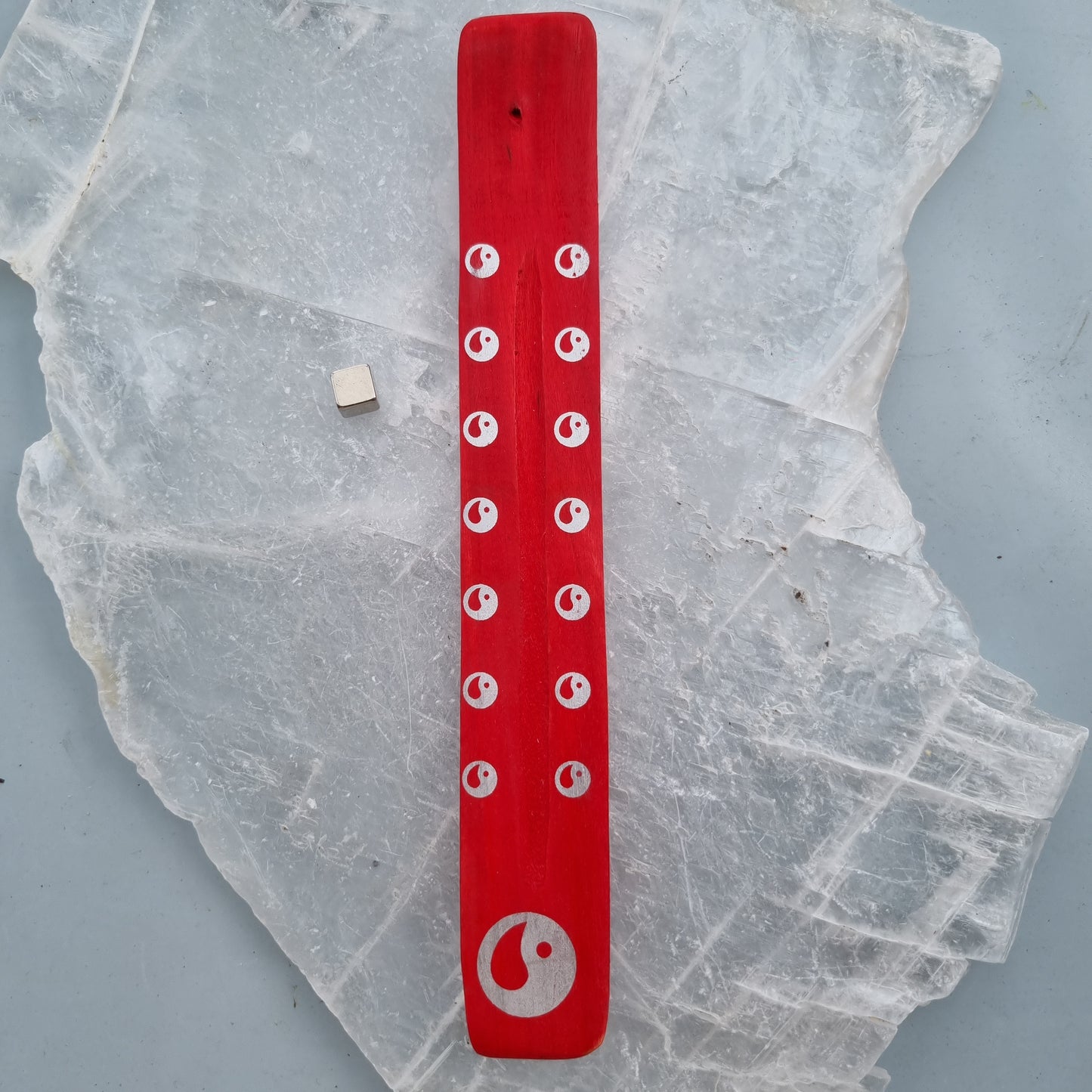 Røgelsesholder rød