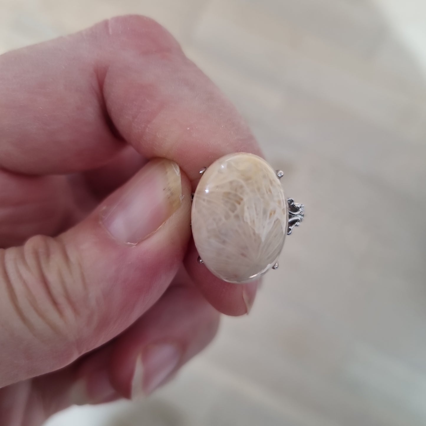 Koral Forstenet Petoskey ring