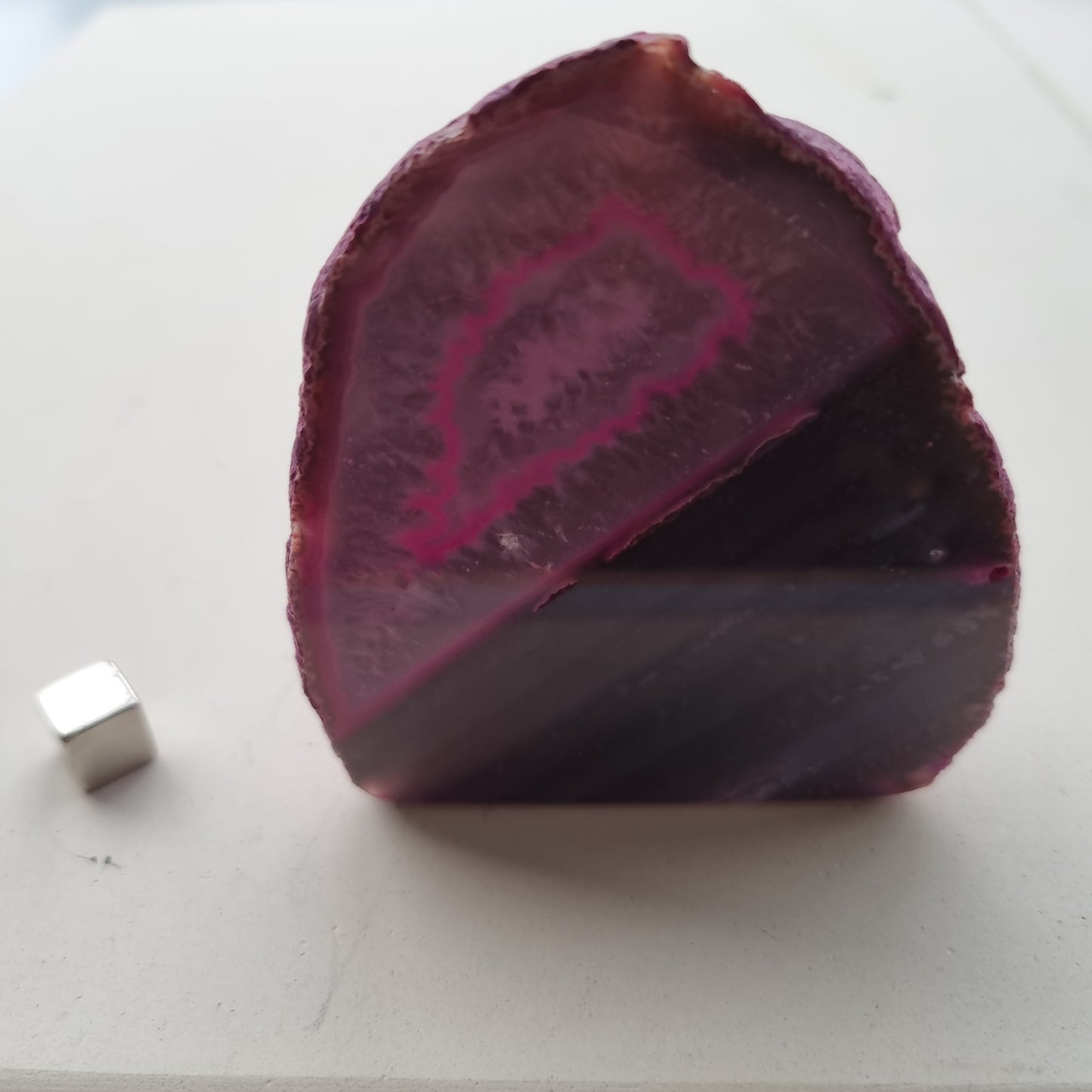 Agat Geode Pink