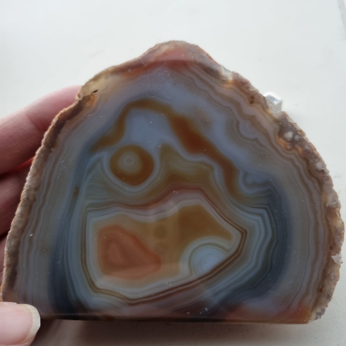 Agat Geode natur