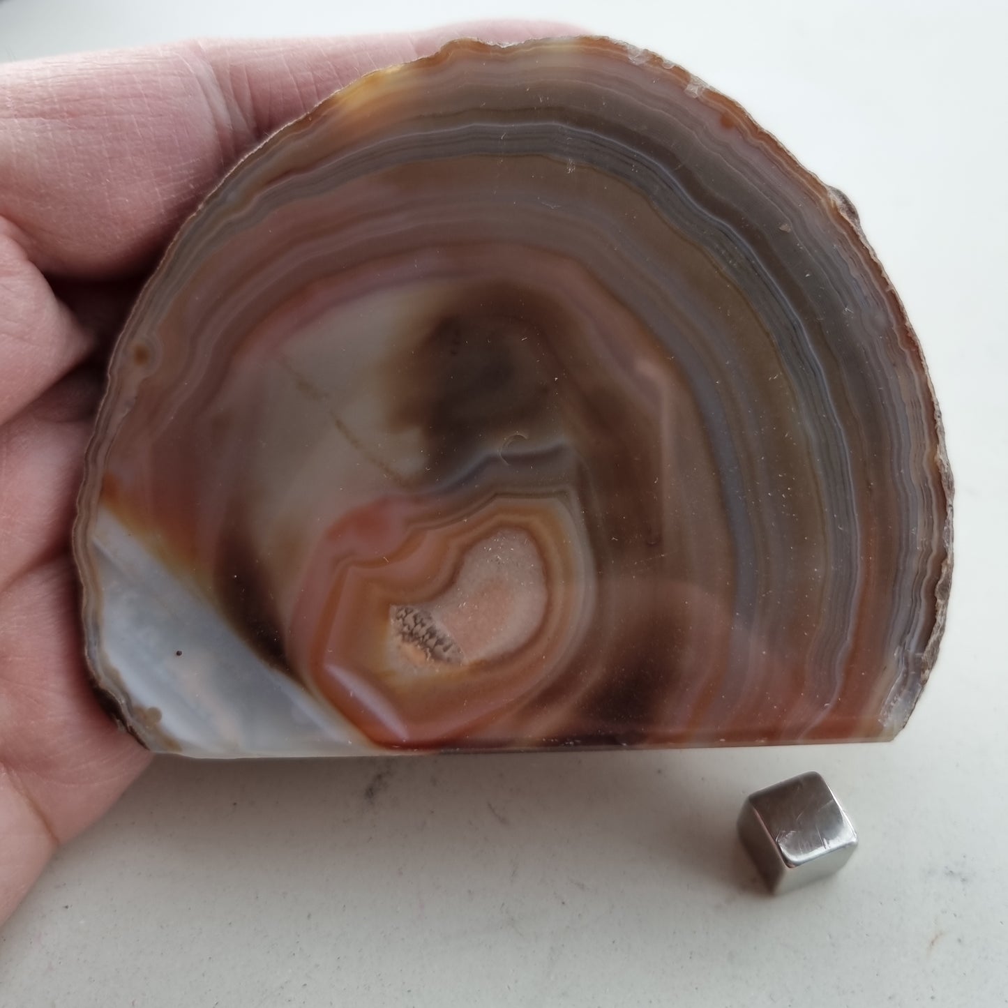 Agat Geode natur