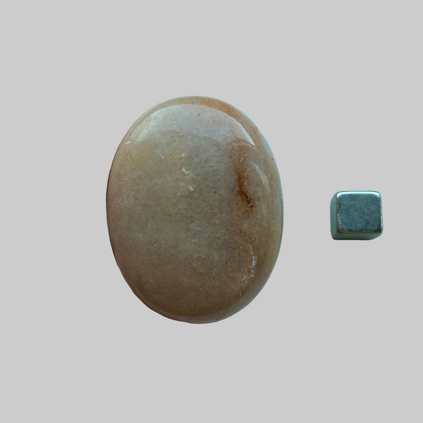 Aventurin Fersken palmstone