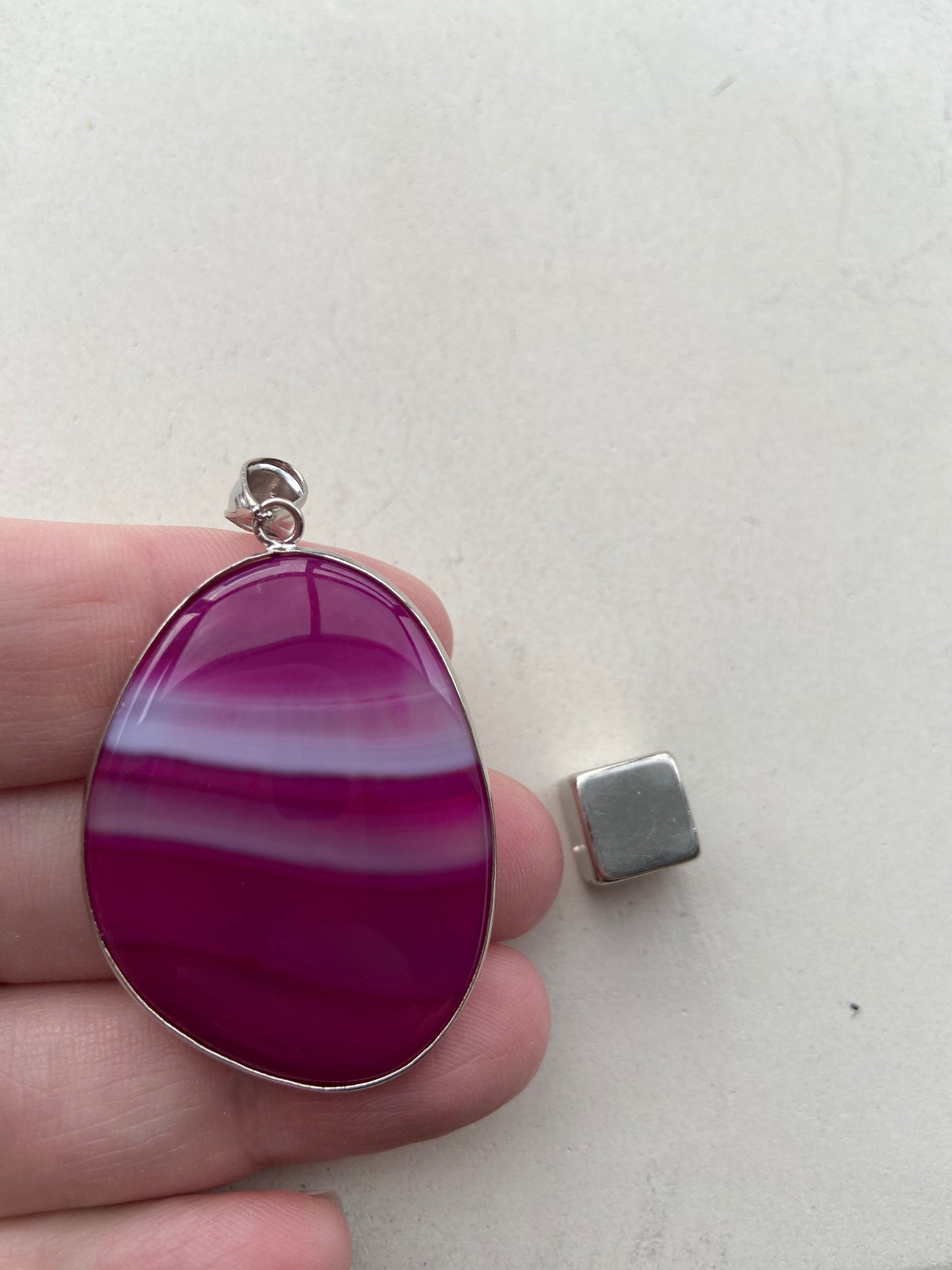 Agat Pink Vedhæng