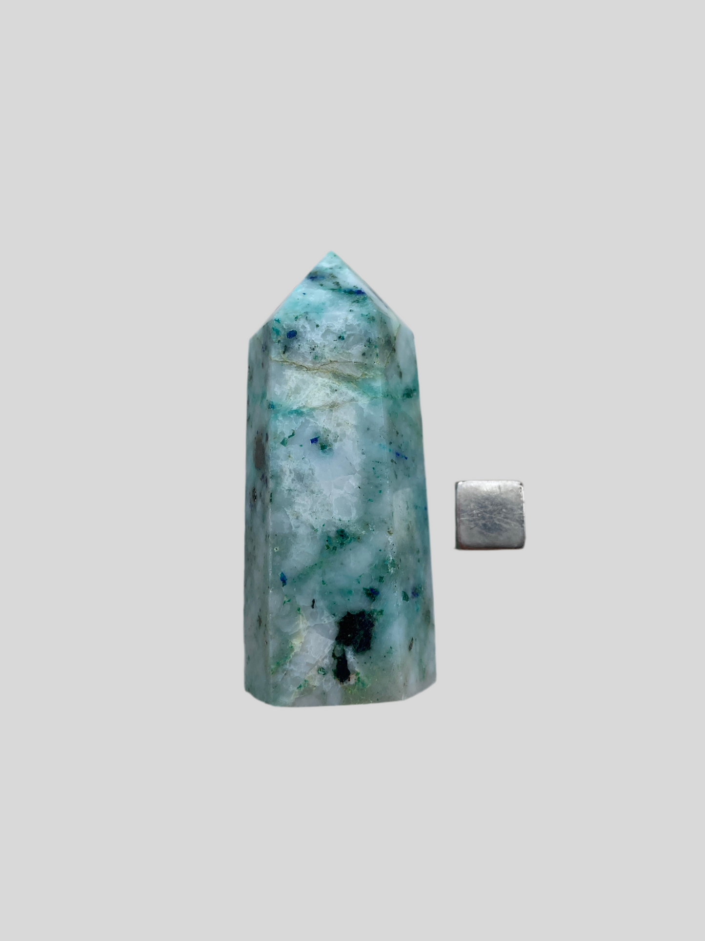 Fønix Tårn (Chrysocolla i Kvarts)