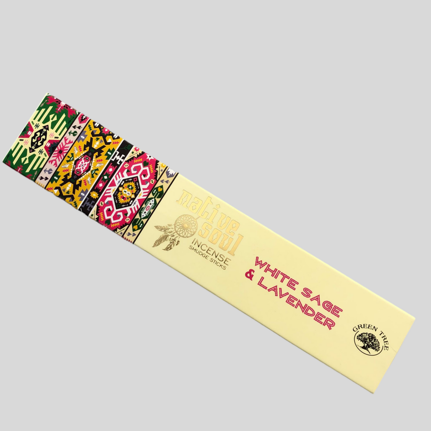 Røgelsespinde - Native Soul Incense - White Sage & Lavender