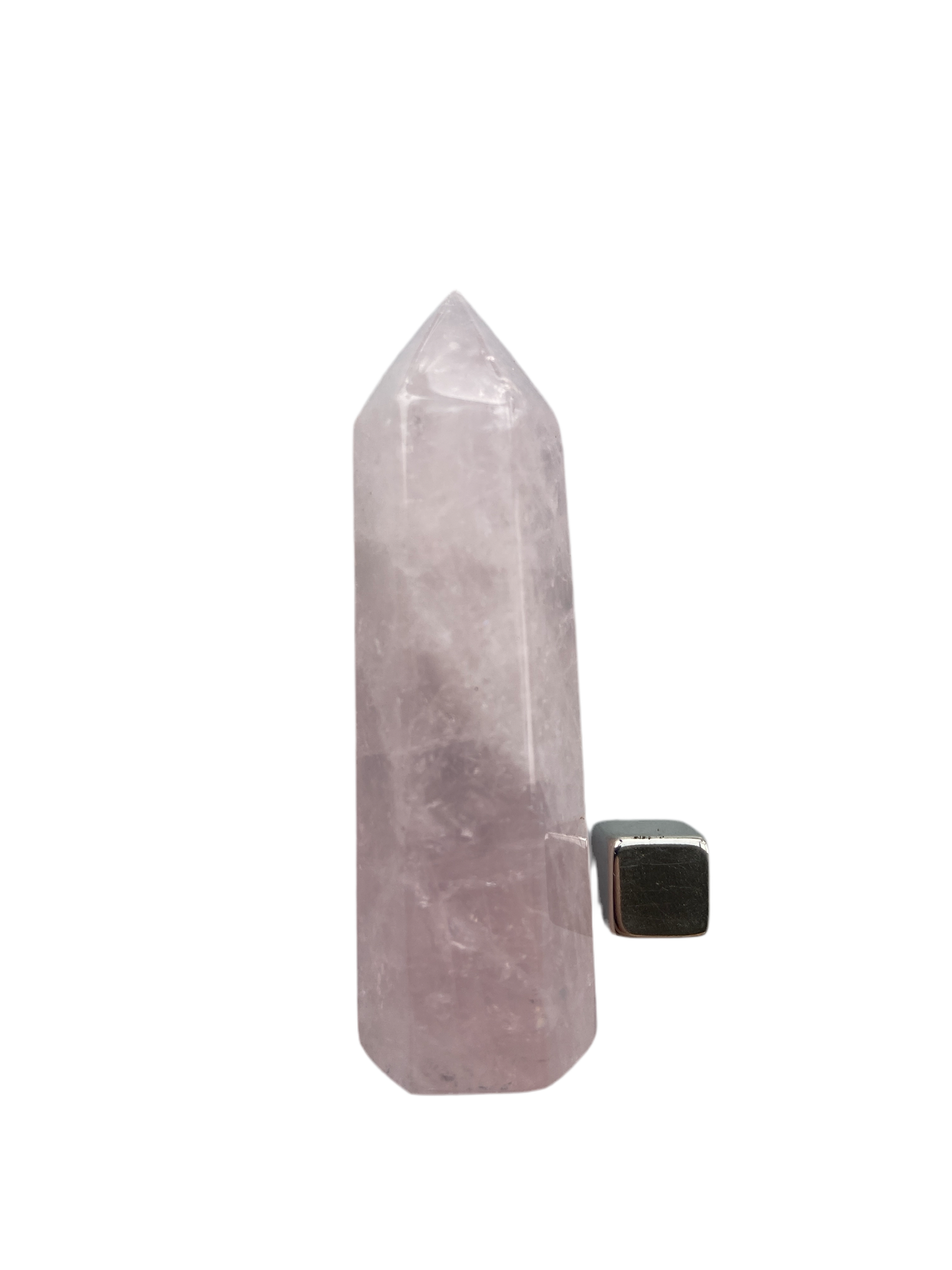 Rosakvarts tårn 7 cm