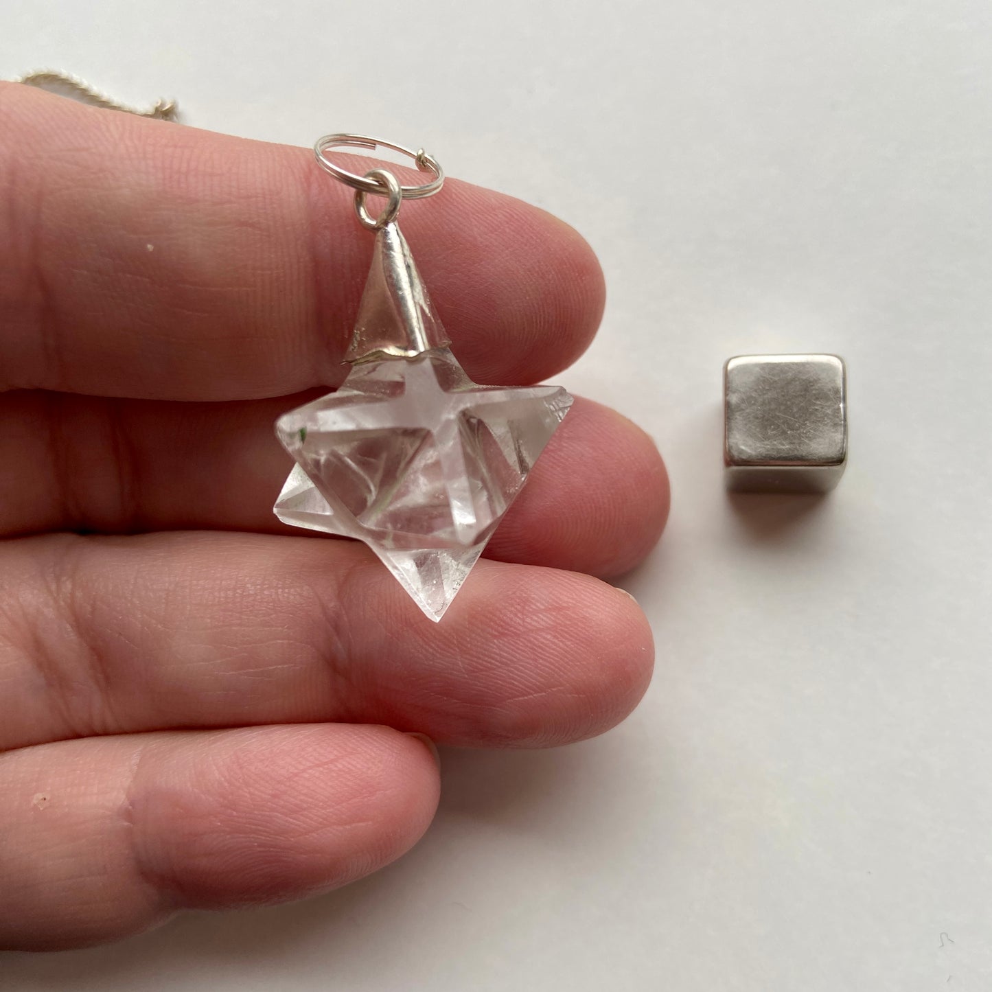 Bjergkrystal Merkaba pendul