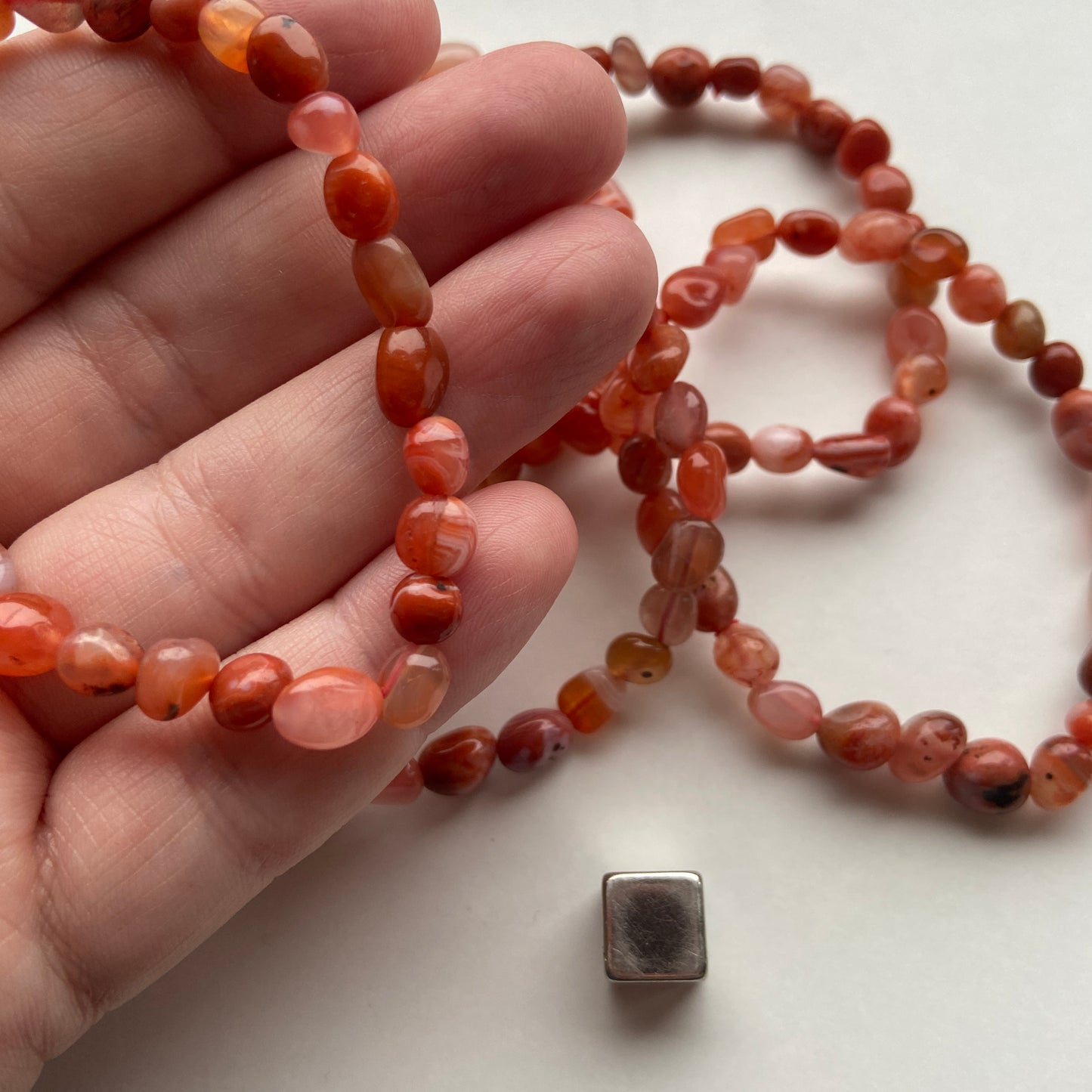 Armbånd Agat/Karneol