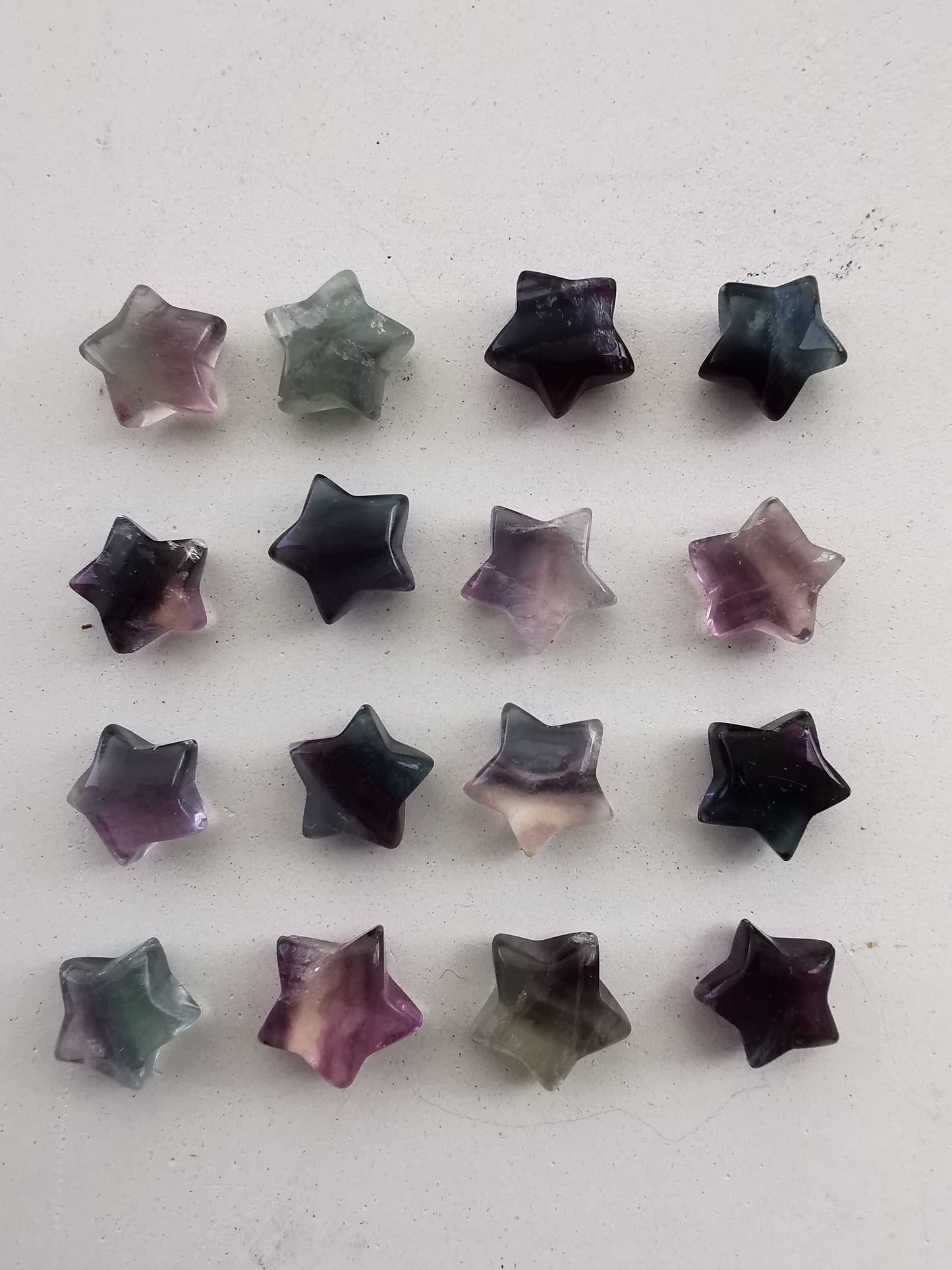 Fluorit Regnbue stjerne