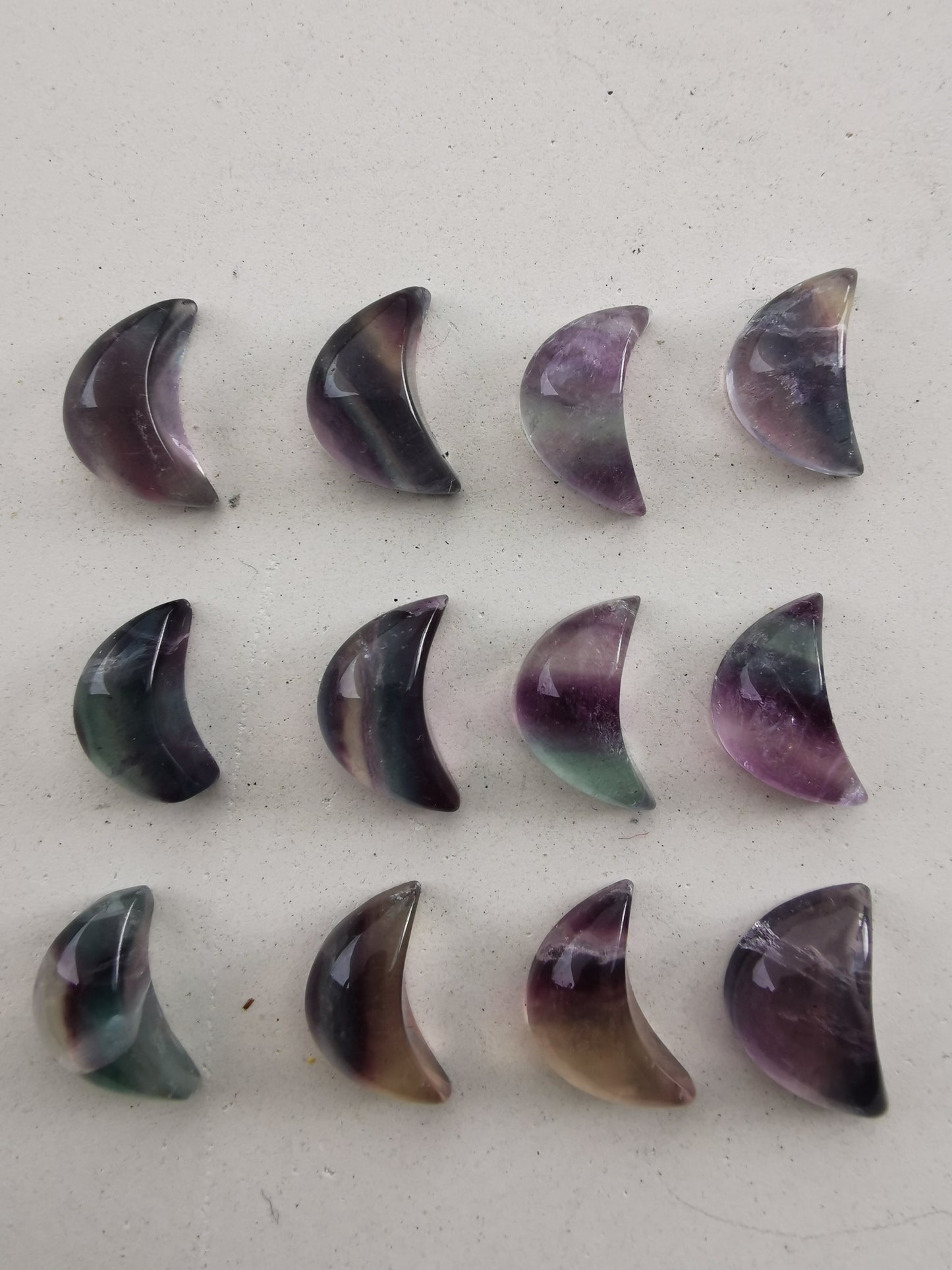 Fluorit Regnbue måne