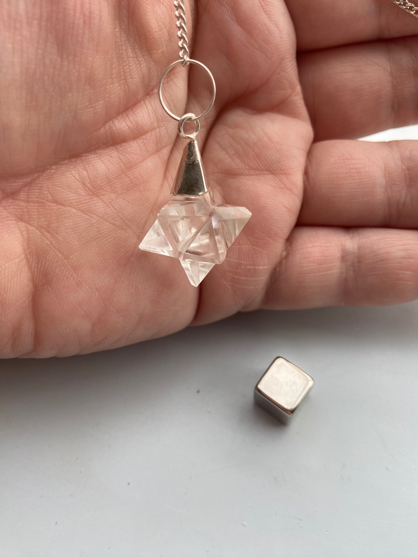 Bjergkrystal Merkaba pendul