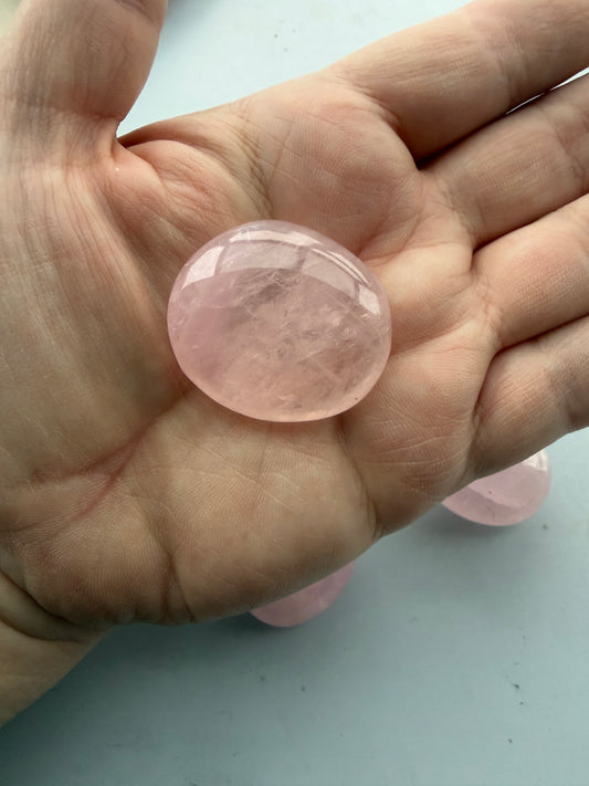 Rosakvarts Palmstone mini op til 30g