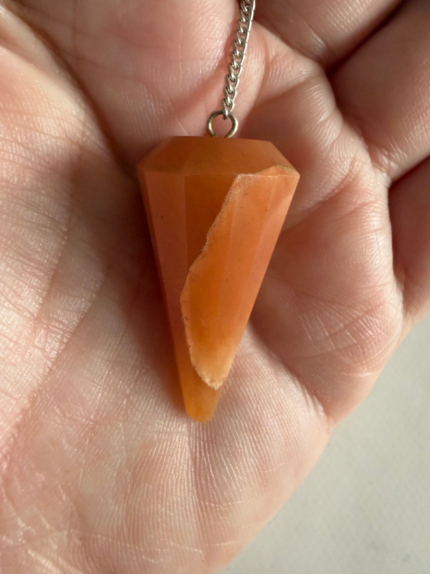 Aventurin orange Pendul