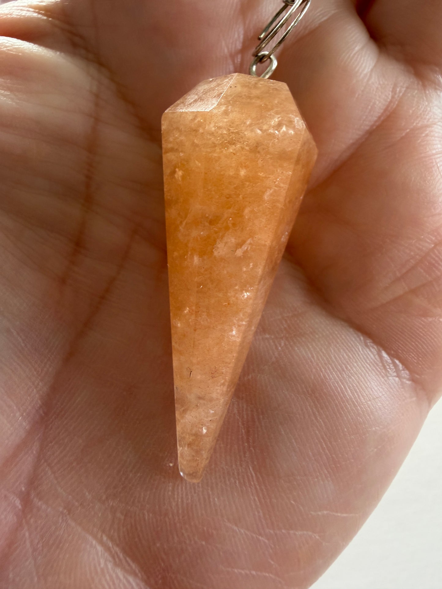 Calcit Orange Pendul