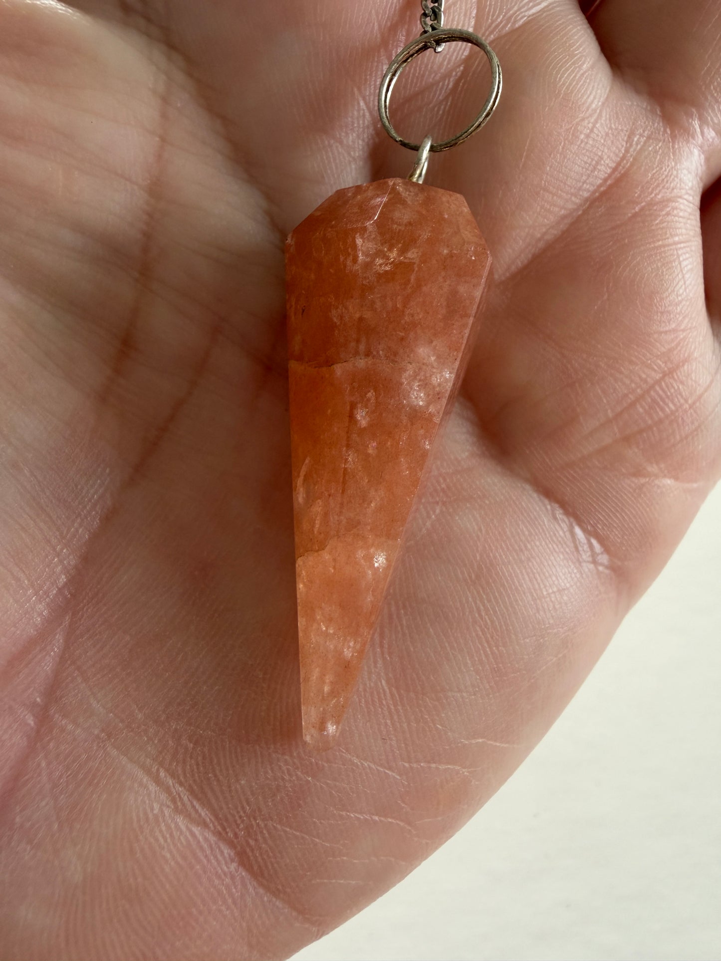 Calcit Orange Pendul