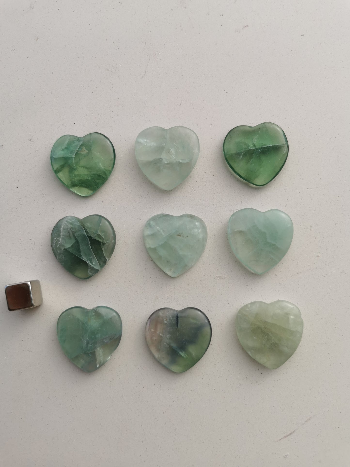 Fluorit Grøn hjerte