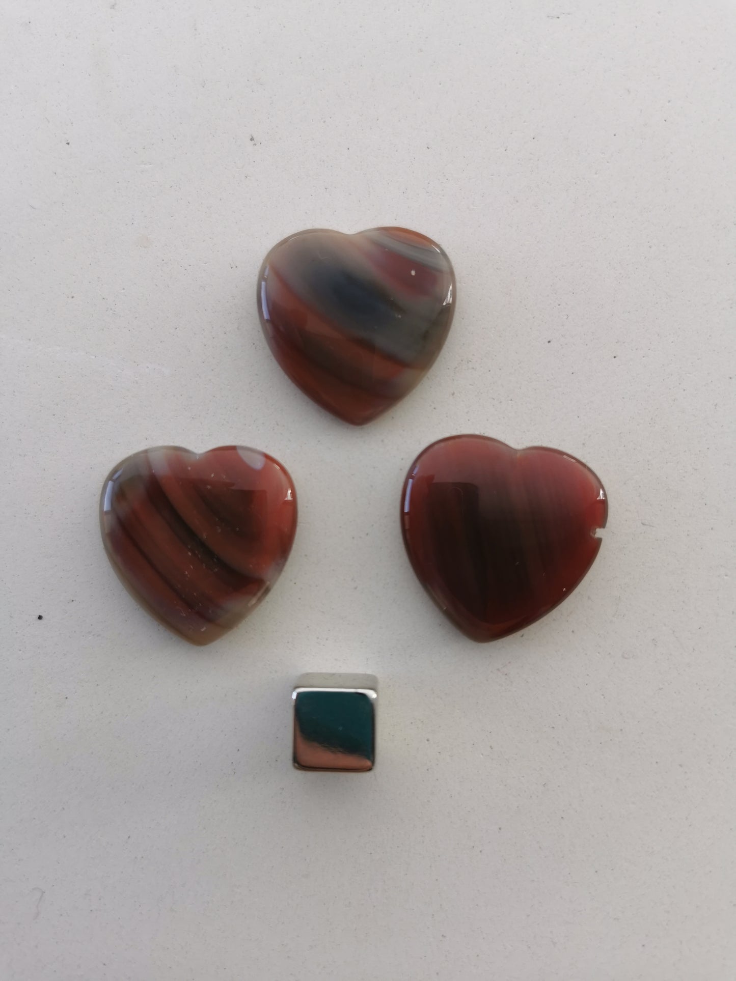 Agat Karneol hjerte