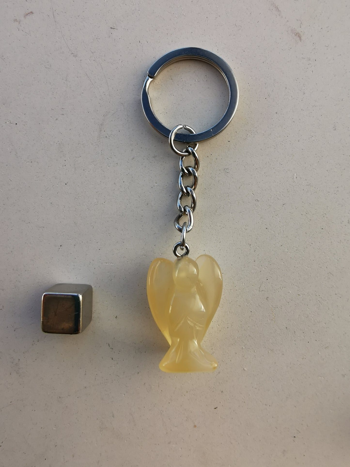 Golden Healer engel nøglering