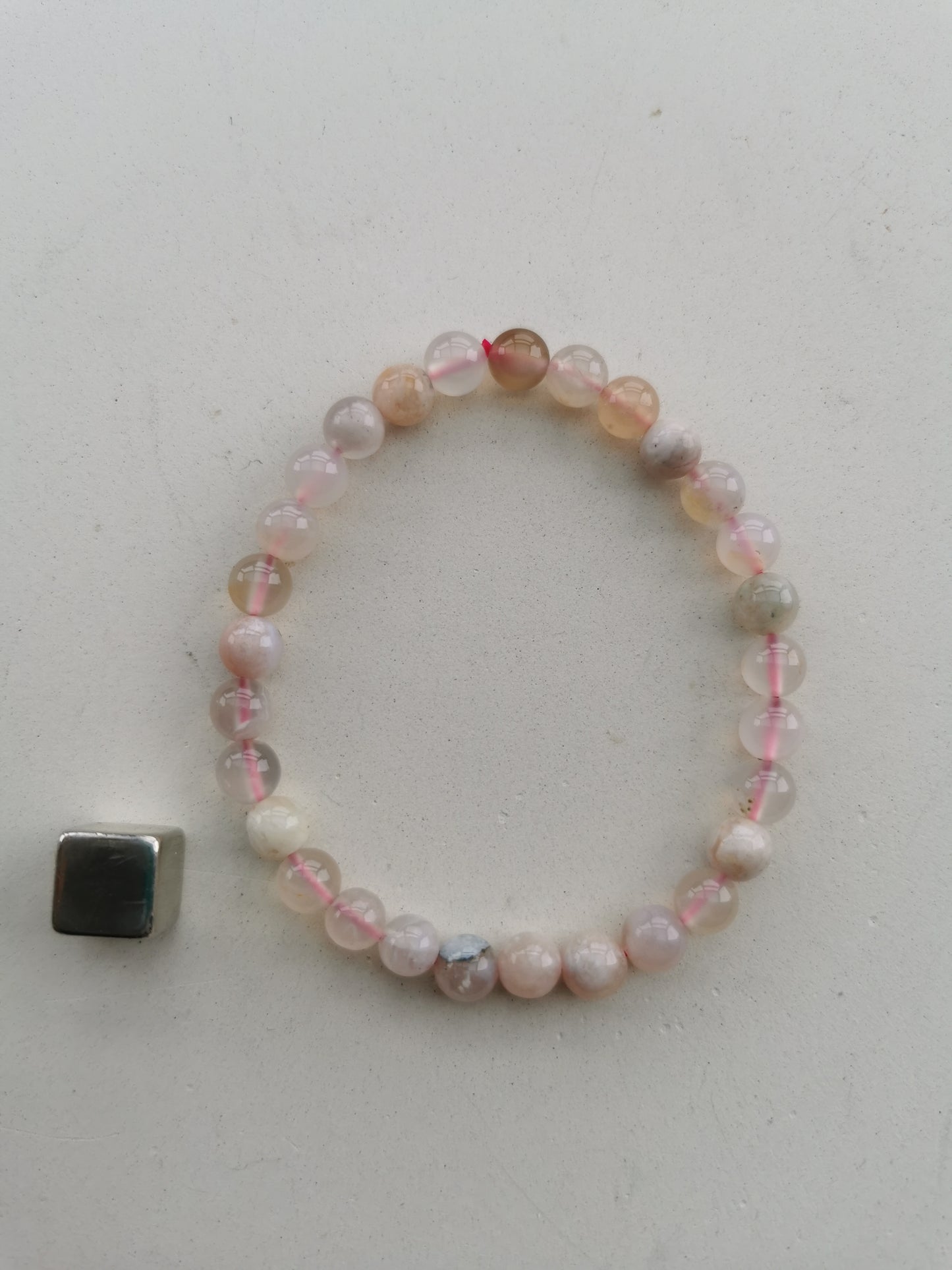 Armbånd Agat Blomst