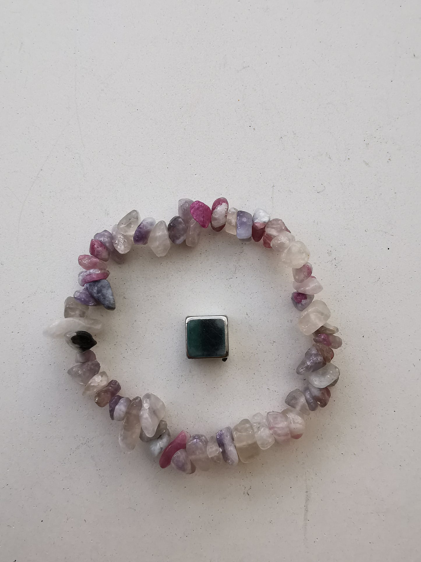 Unicorn stone armbånd