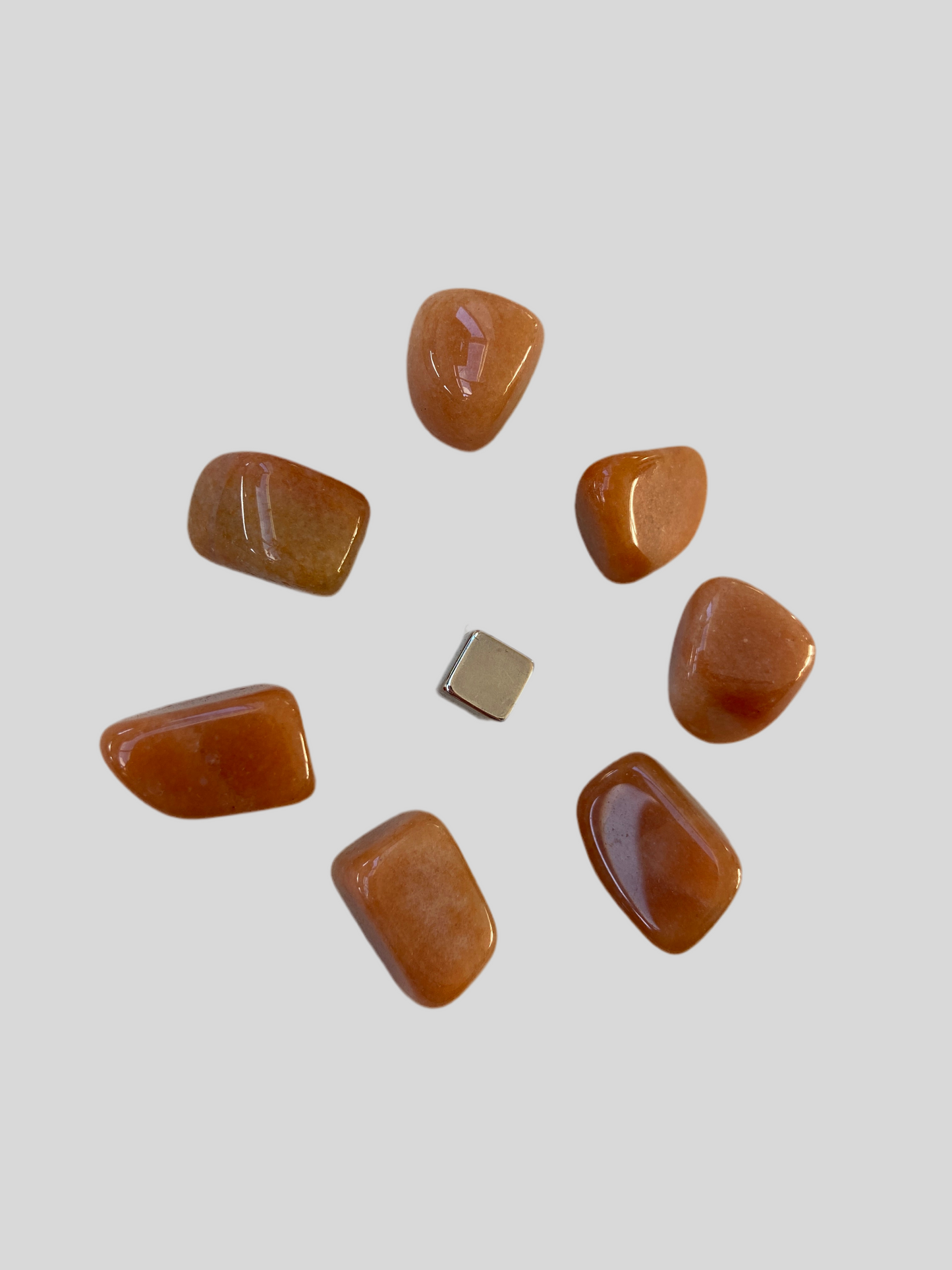 Aventurin Fersken – krystal for glæde, følelsesmæssig balance og positiv energi.