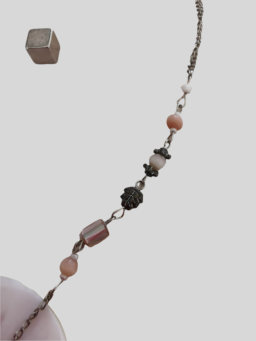 Perlemor halskæde 40+5 cm