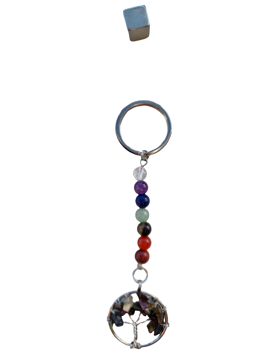 Turmalin Vandmelon nøglering