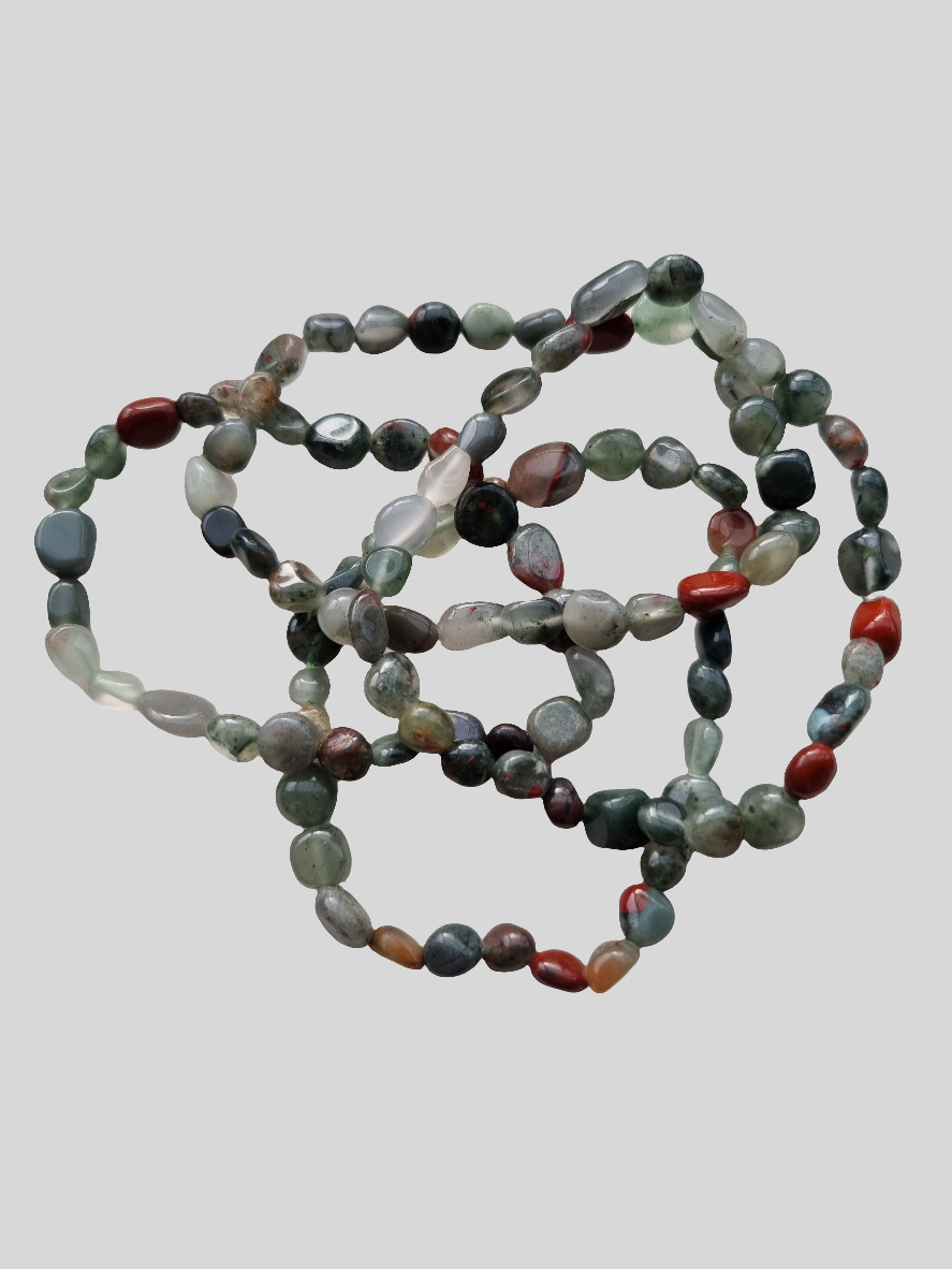 Jaspis Vulkanit armbånd