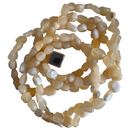 Armbånd Calcit Gul