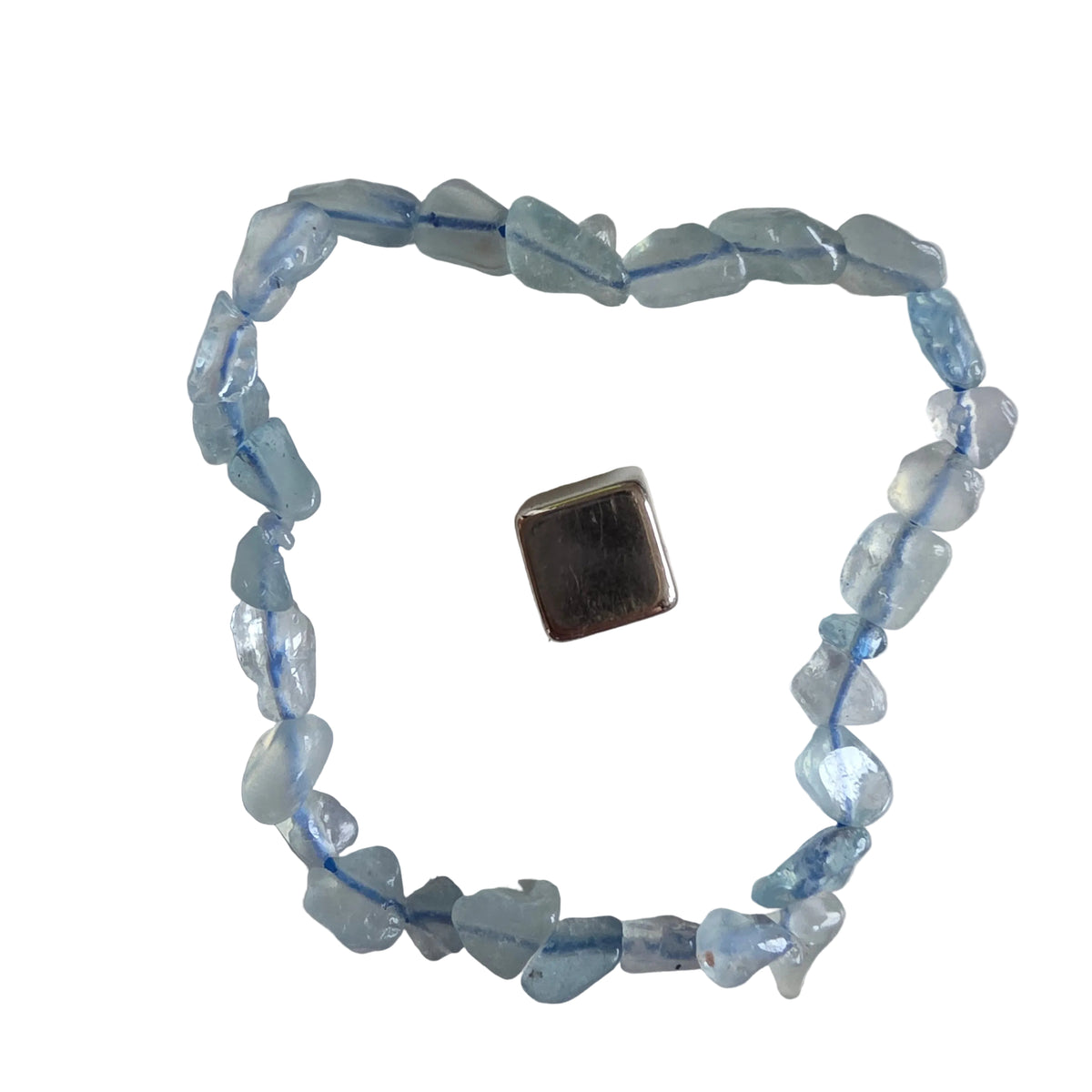 Armbånd Akvamarin freeform