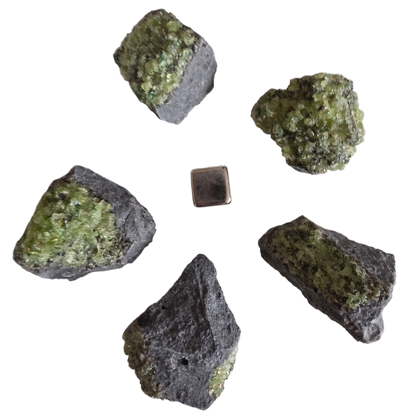 Chrysolit Peridot rå