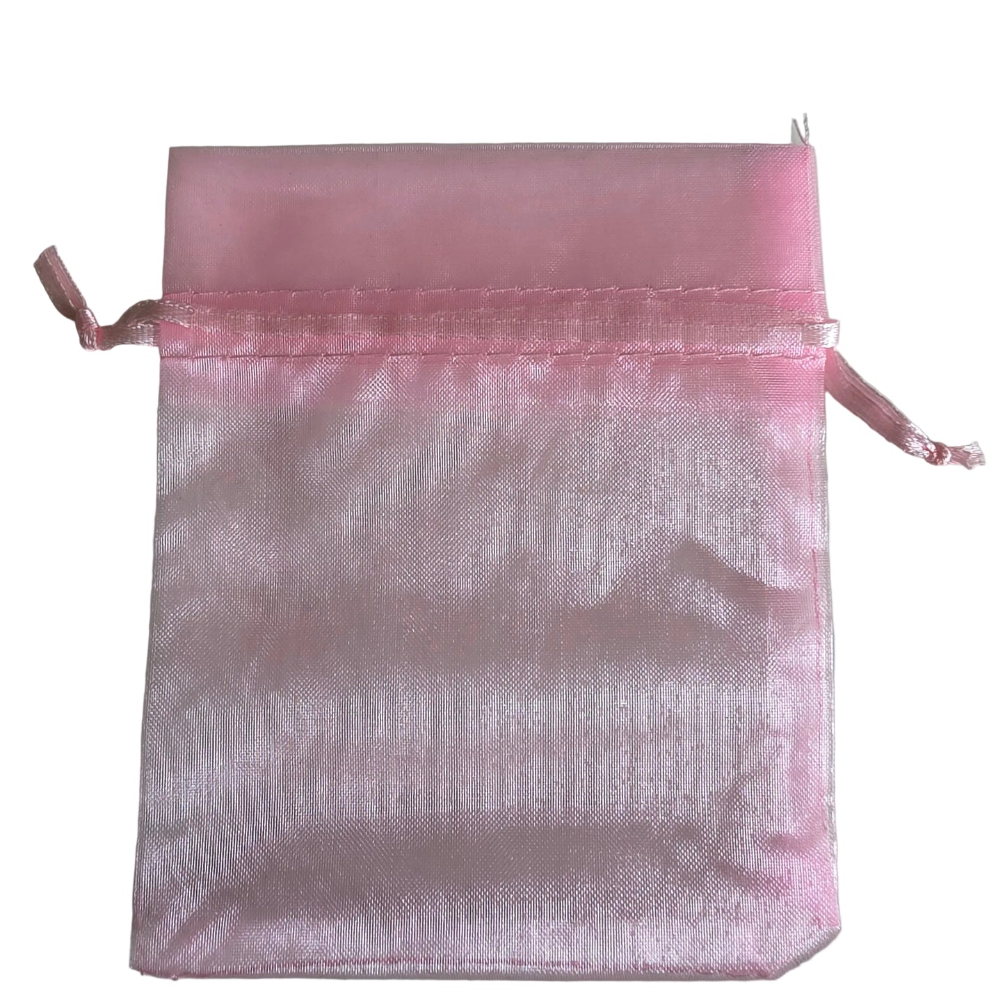 Pose organza lyserød 10×15 cm