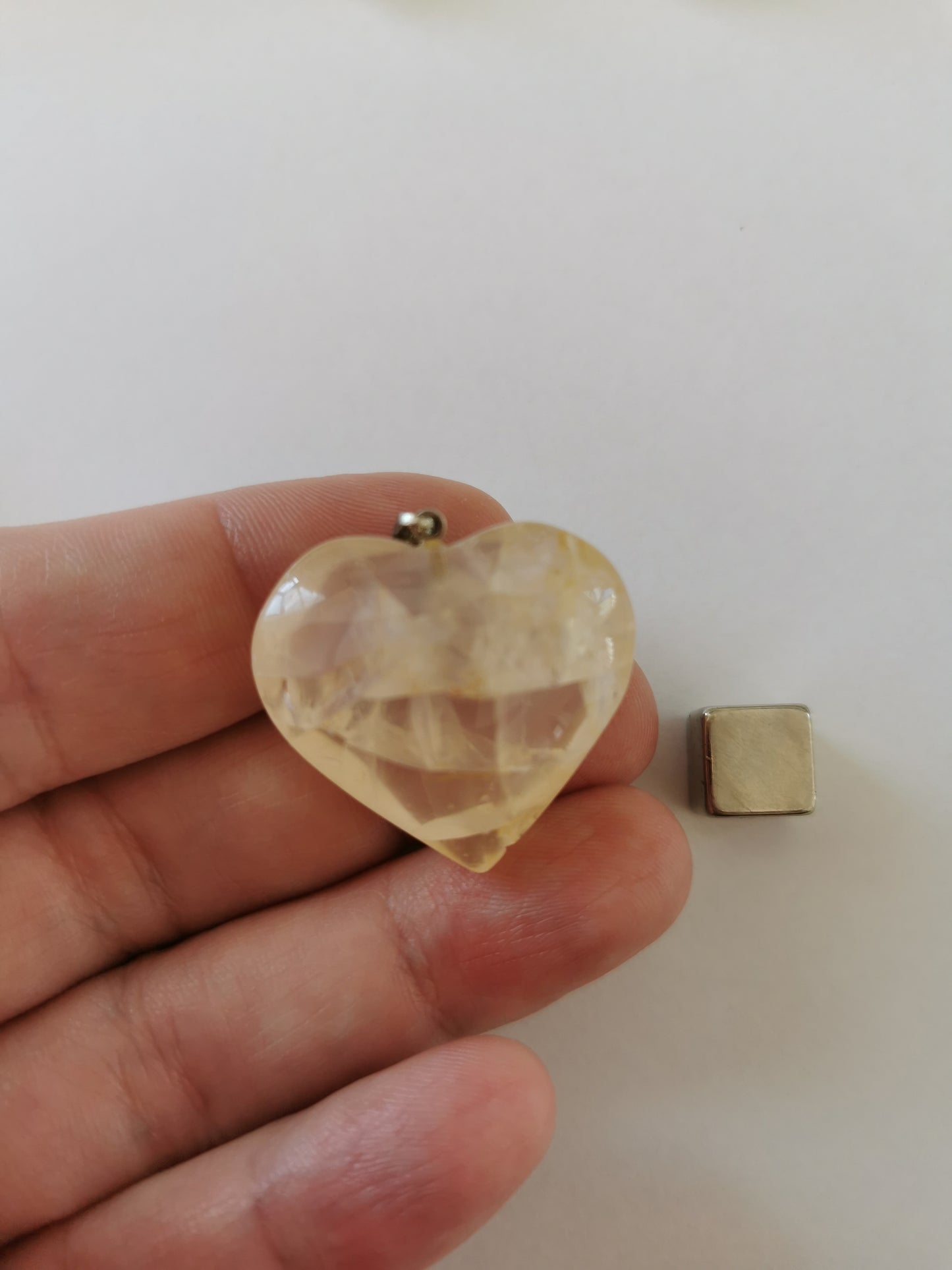 Golden Healer hjerte vedhæng