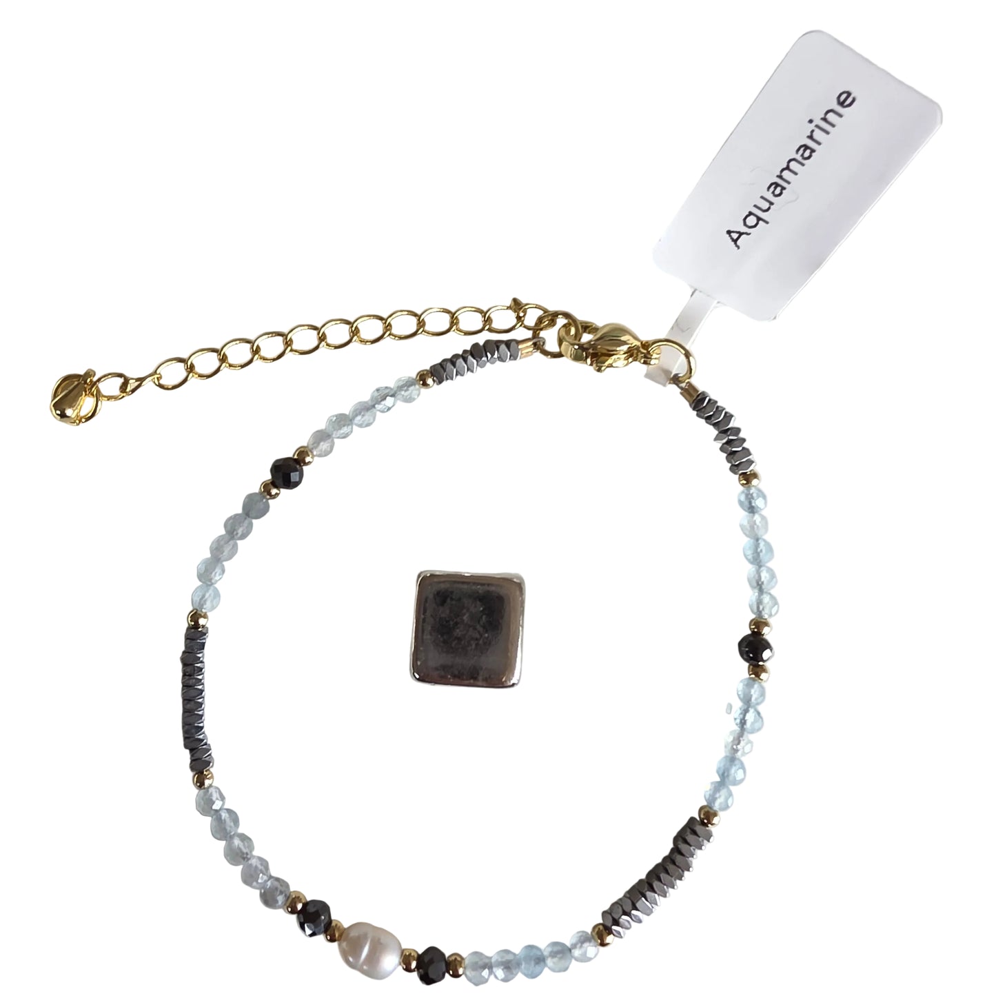 Armbånd Akvamarin