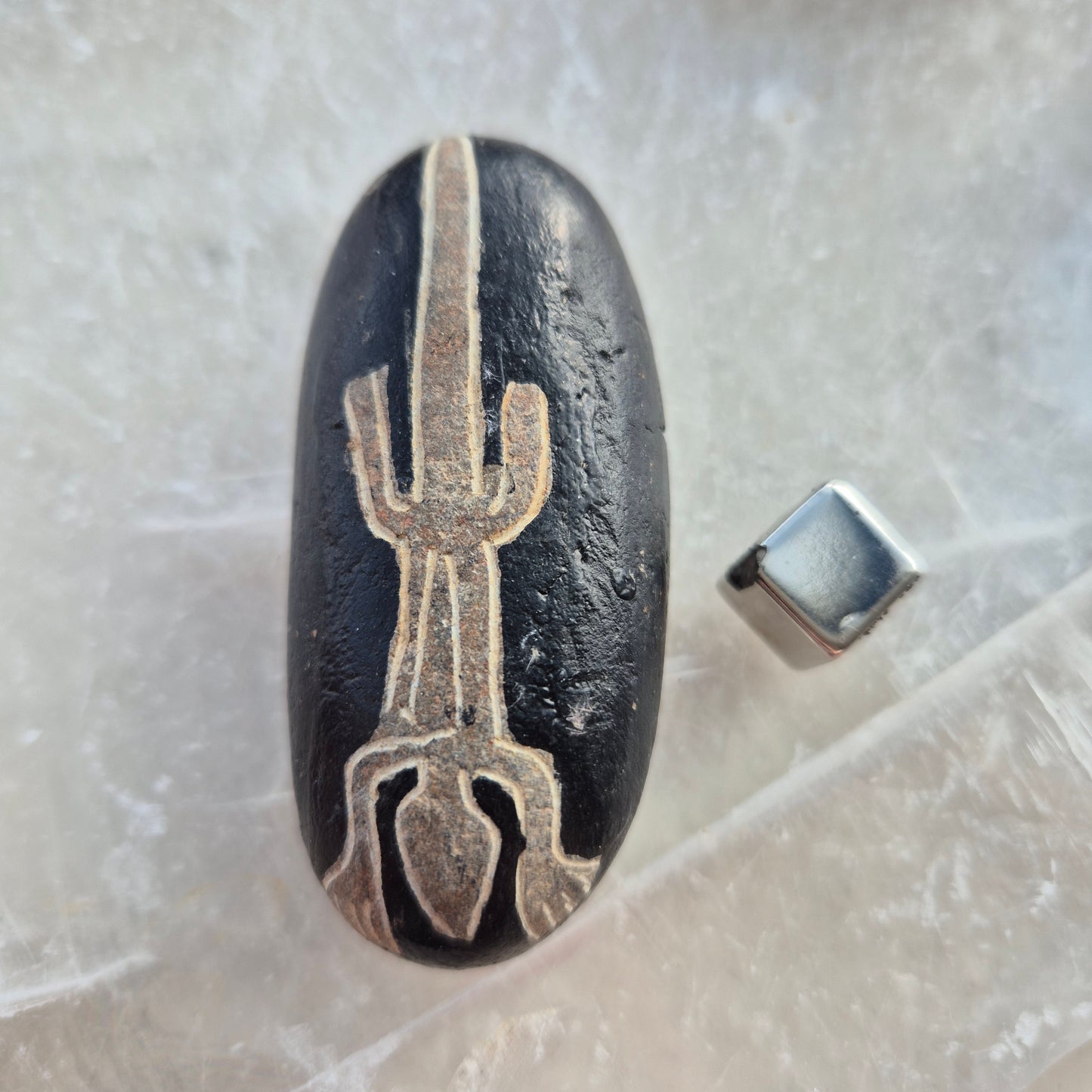 Nascarsten fra Peru - håndmalede