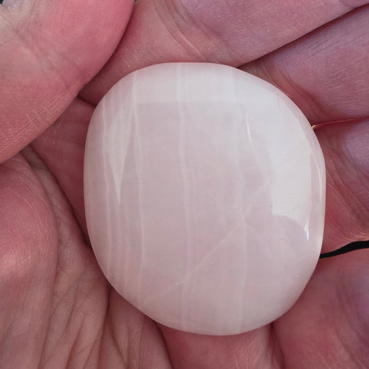 Calcit Mangano Båndet flad