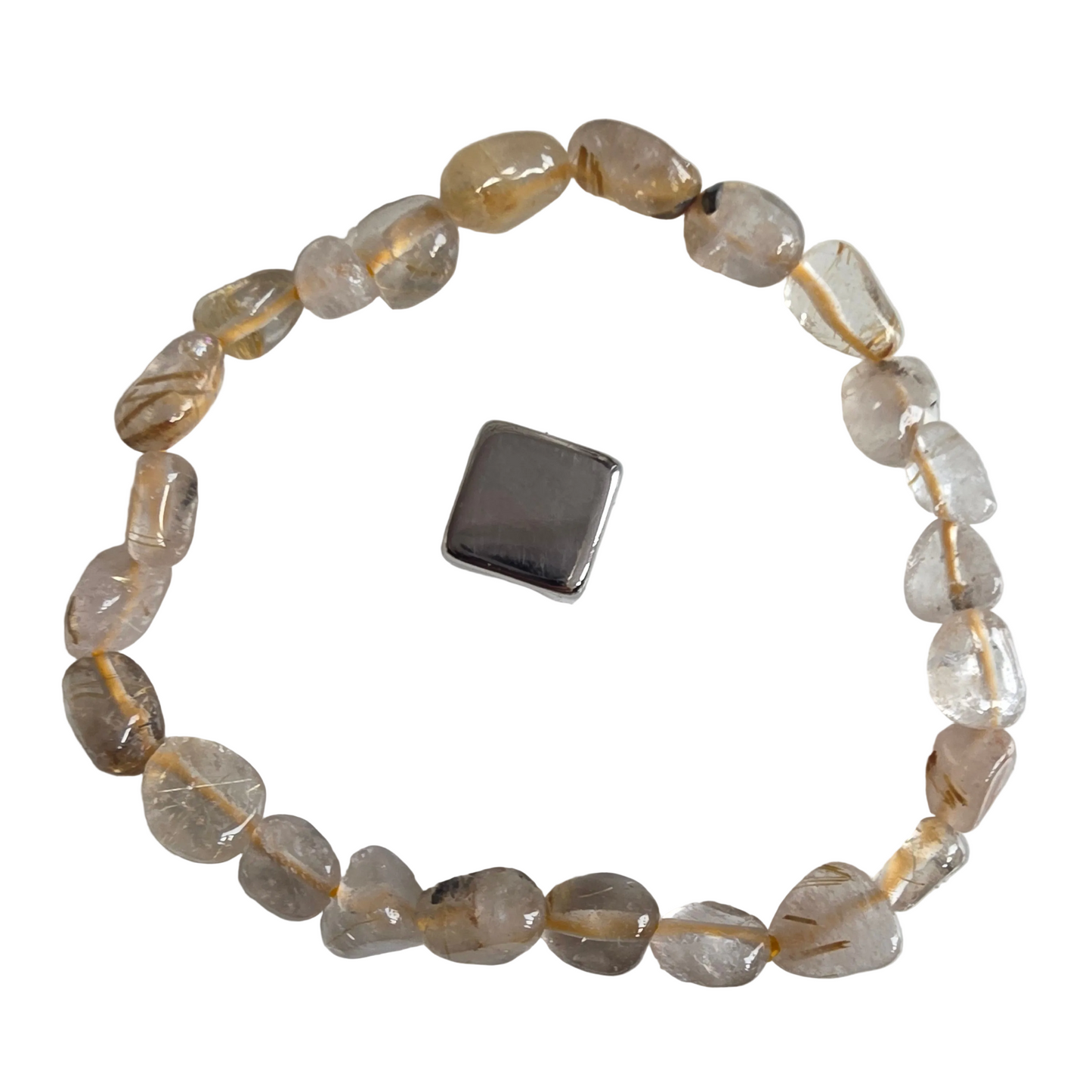 Armbånd Rutilkvarts freeform