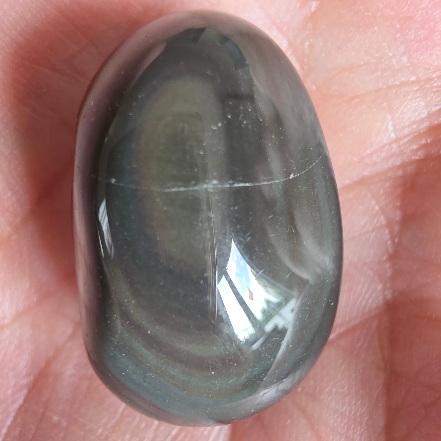 Obsidian Regnbue vedhæng