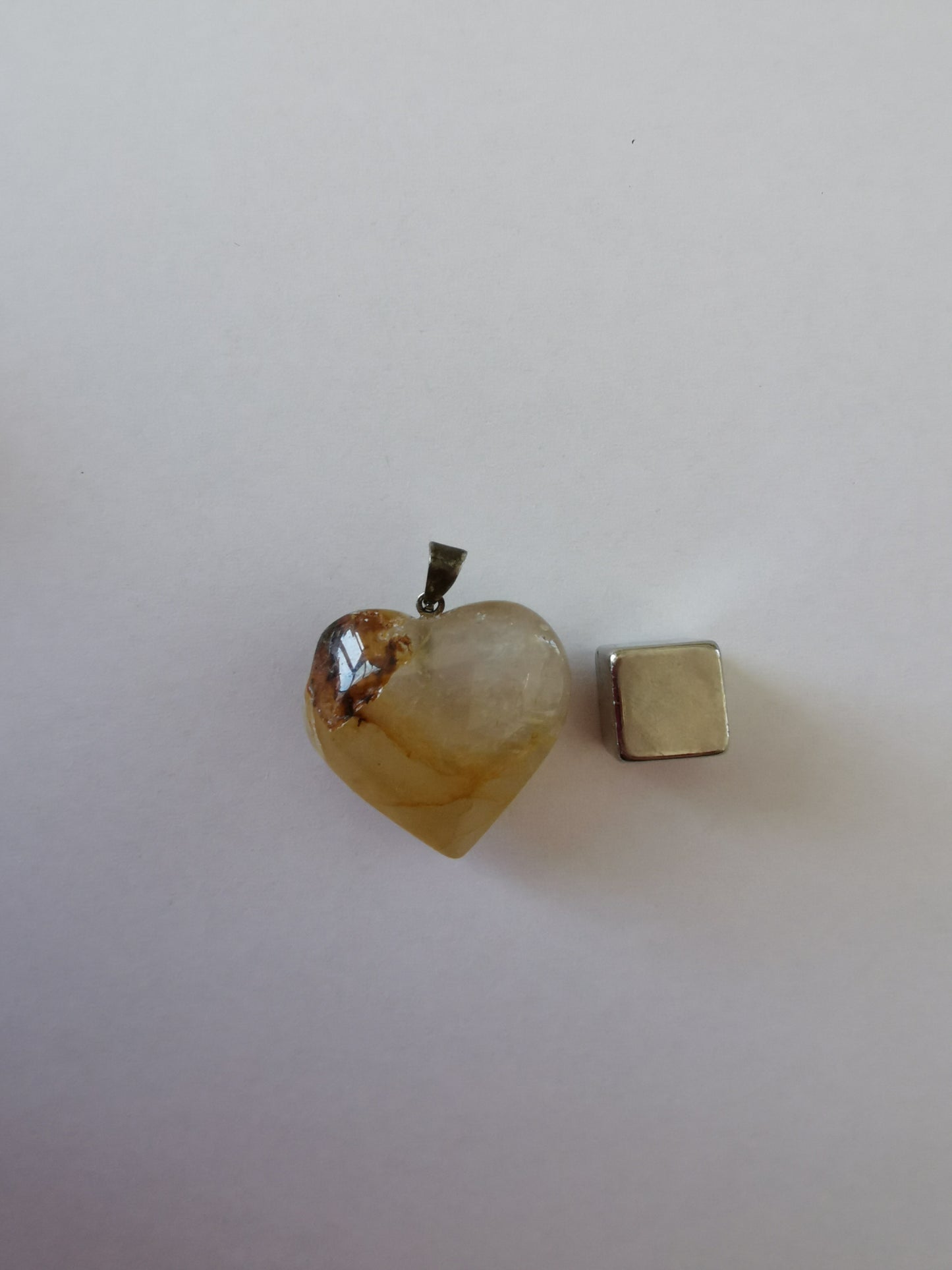 Golden Healer hjerte vedhæng