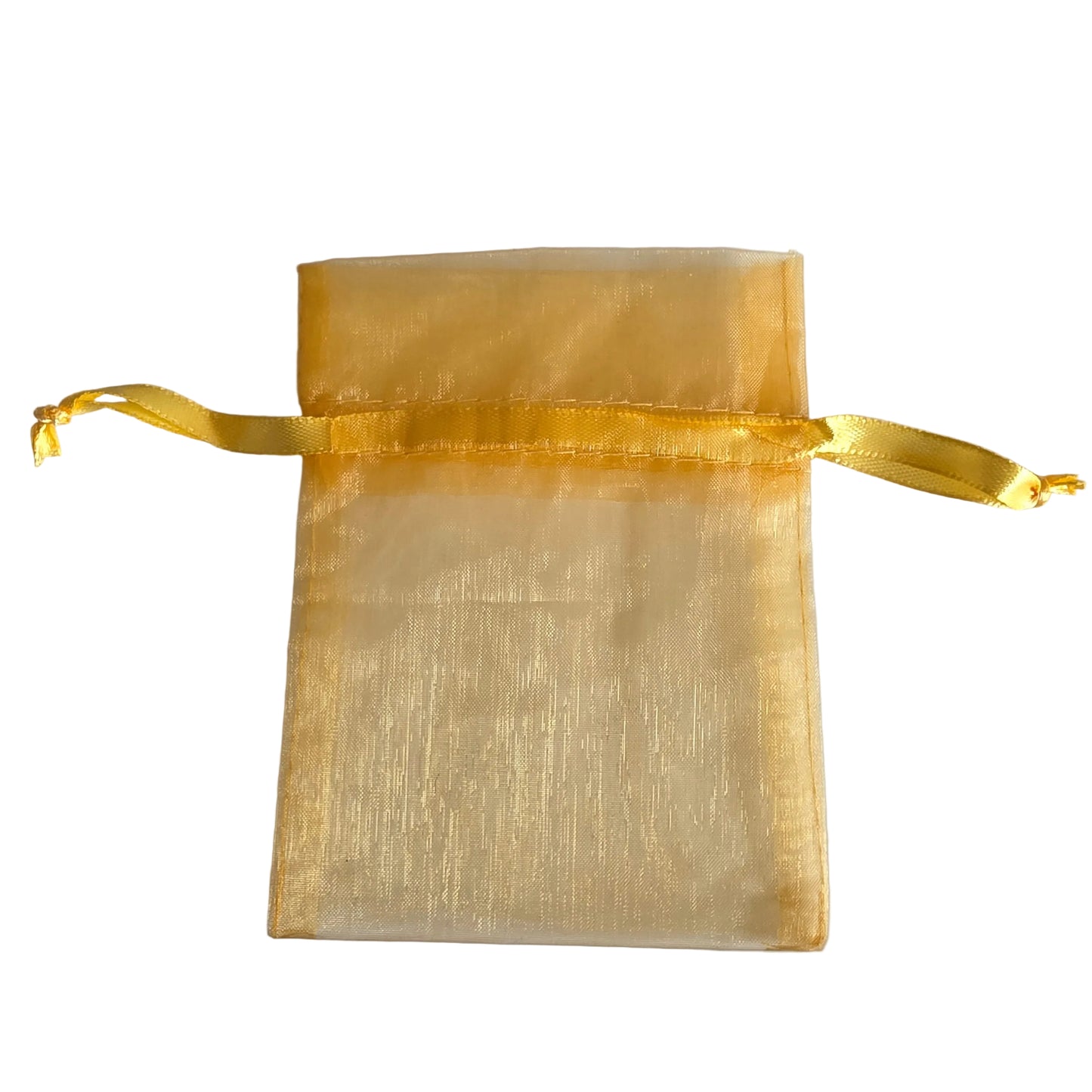 Pose organza guld 10×15 cm