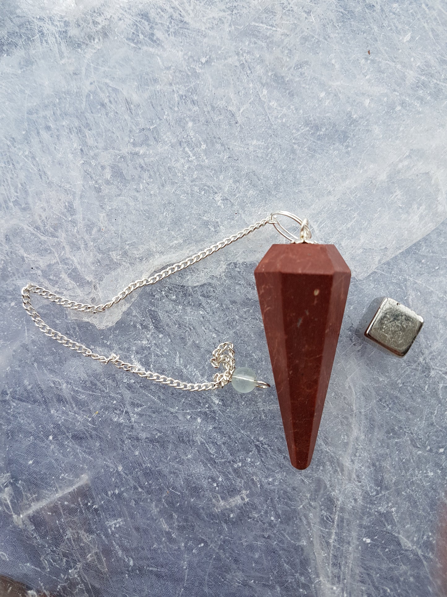 Jaspis cappucino pendul