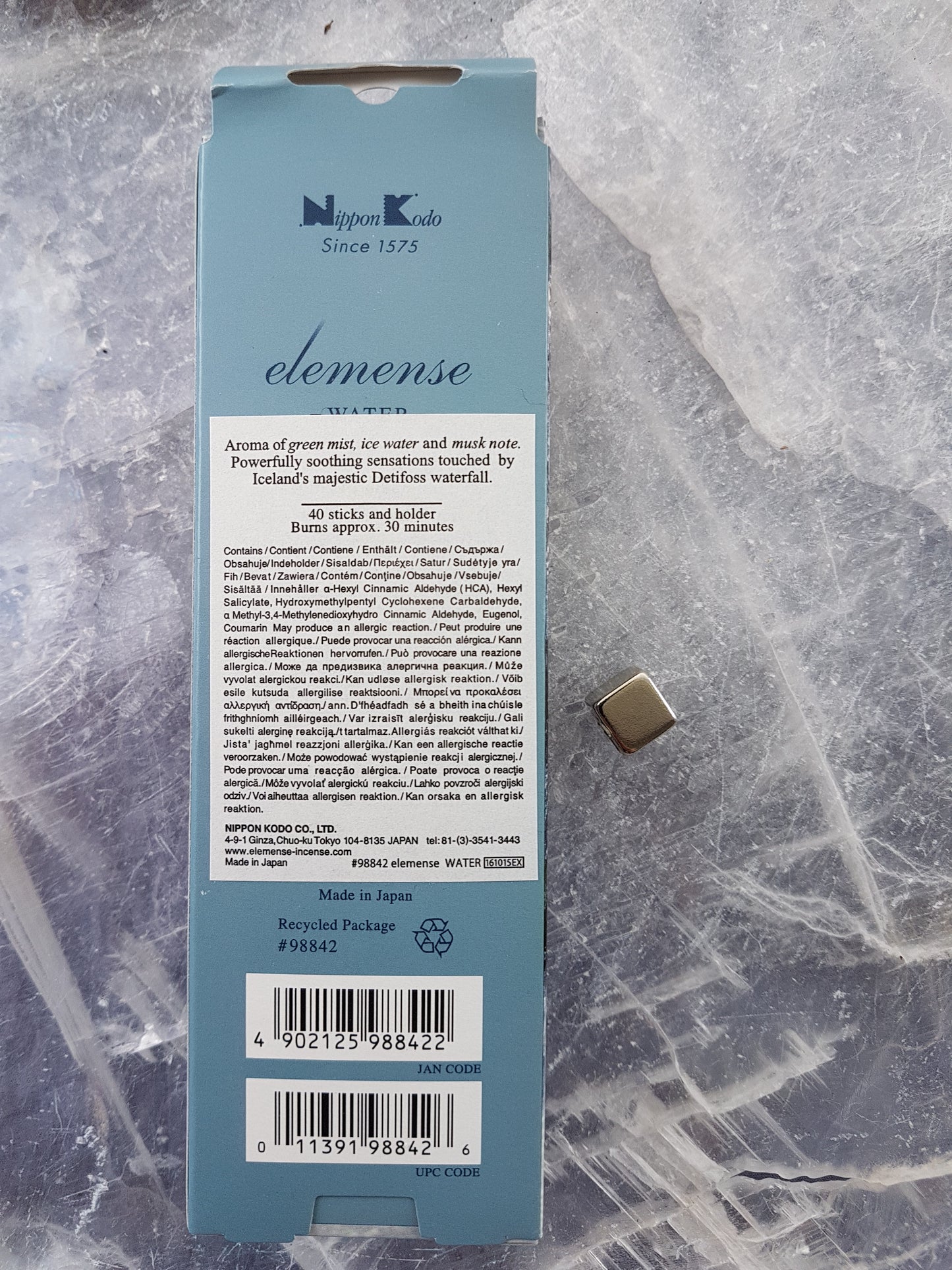 Røgelsespinde japanske - water