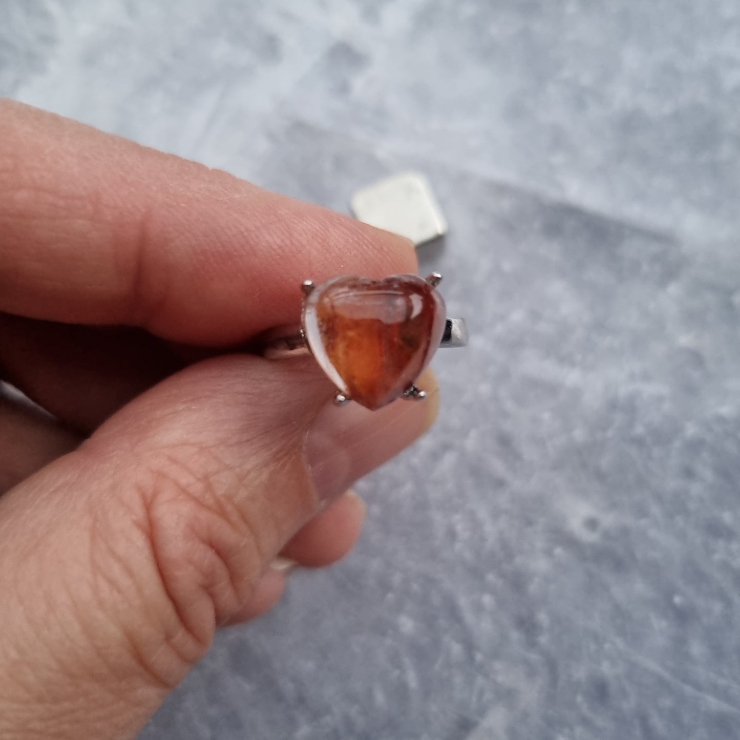 Hæmatoid Kvarts ring