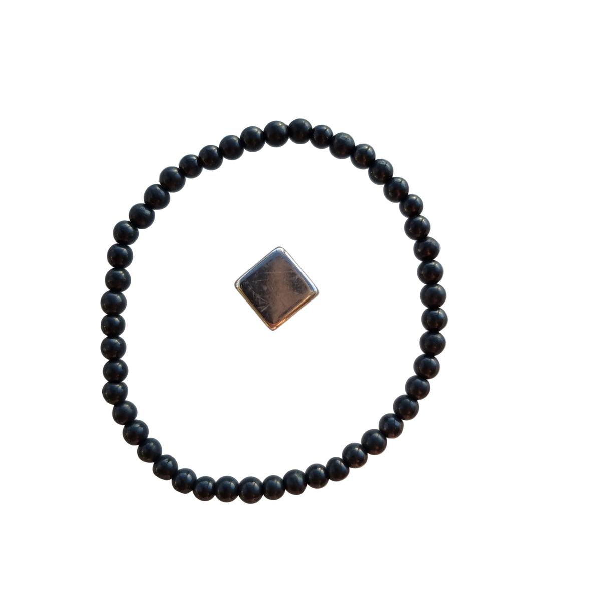 Armbånd Shungit 4 mm
