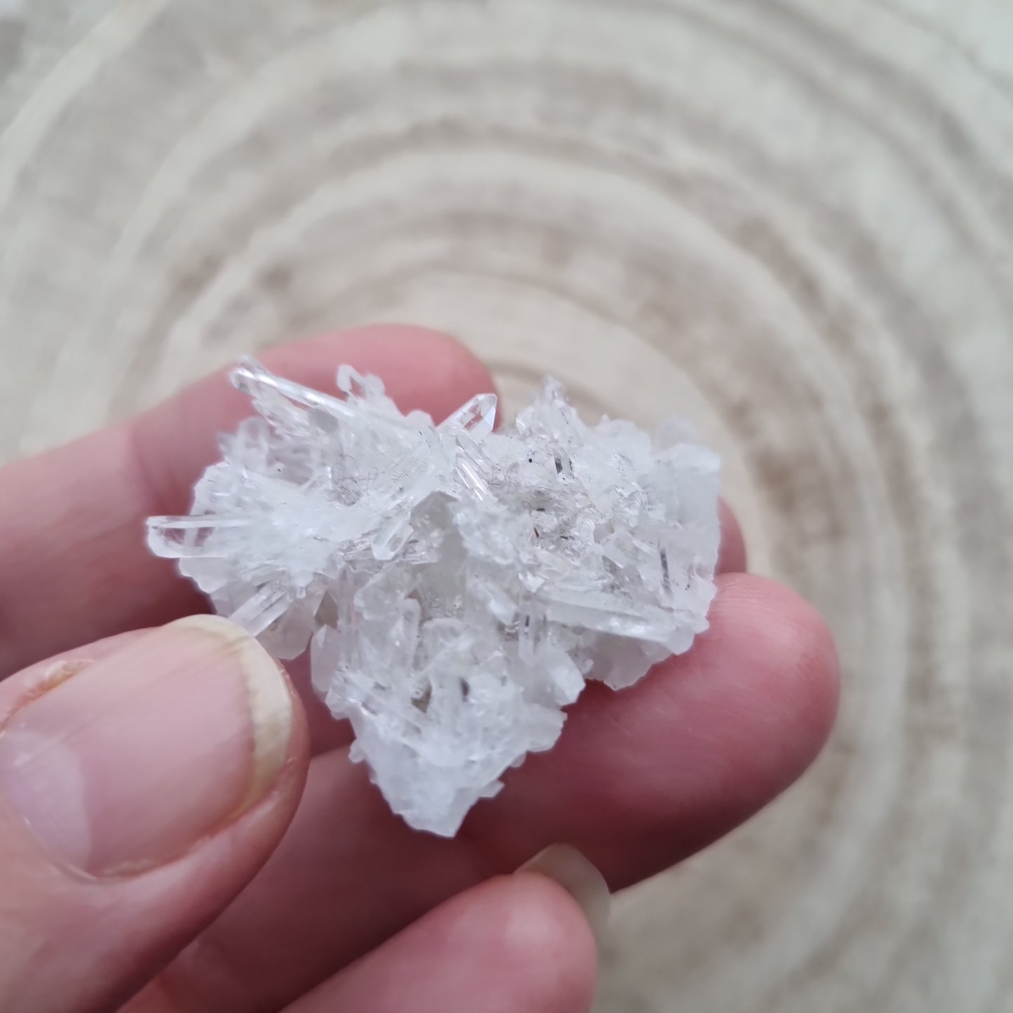 Bjergkrystal Klynge Himalaya