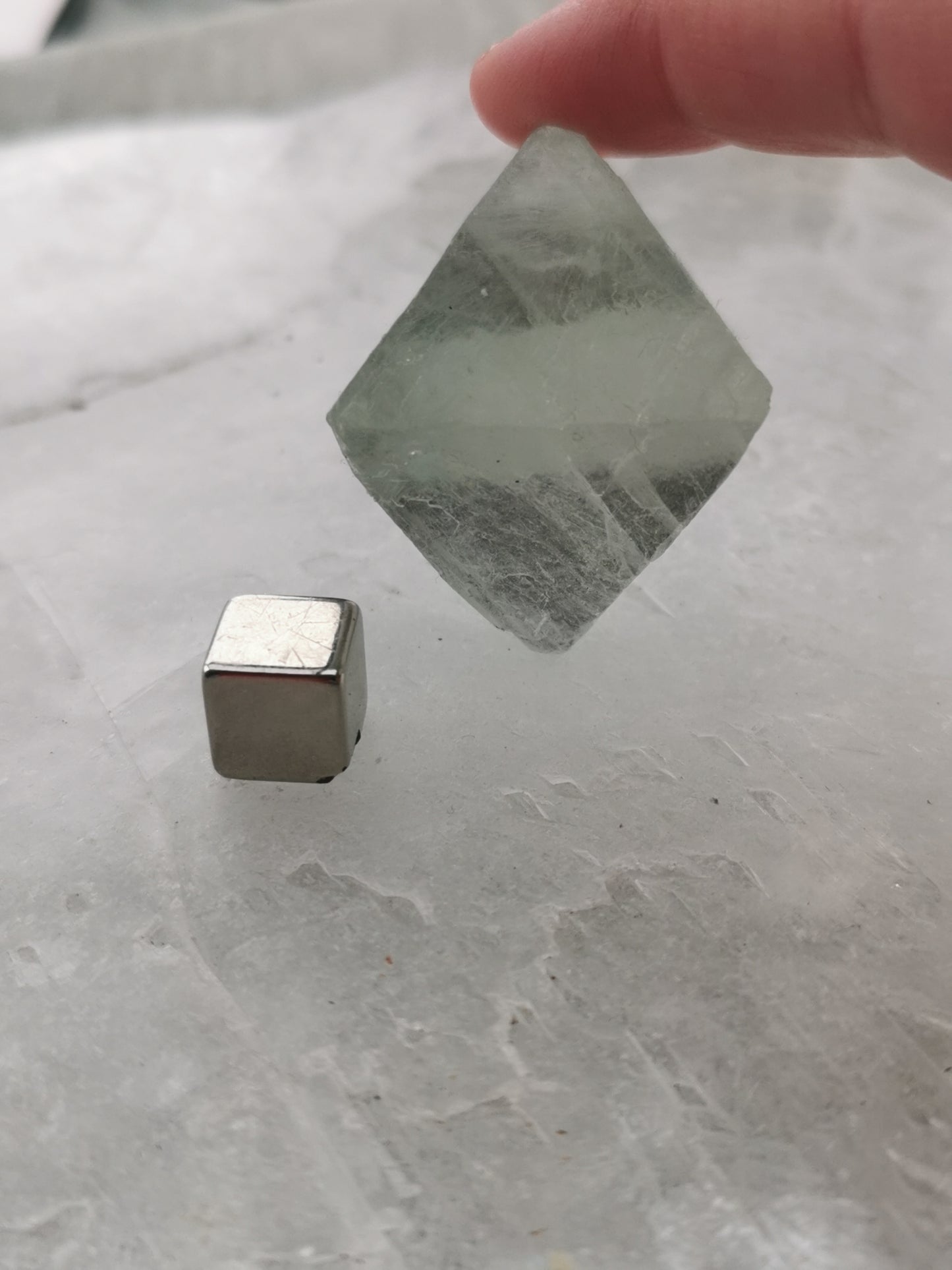 Fluorit grøn Kube