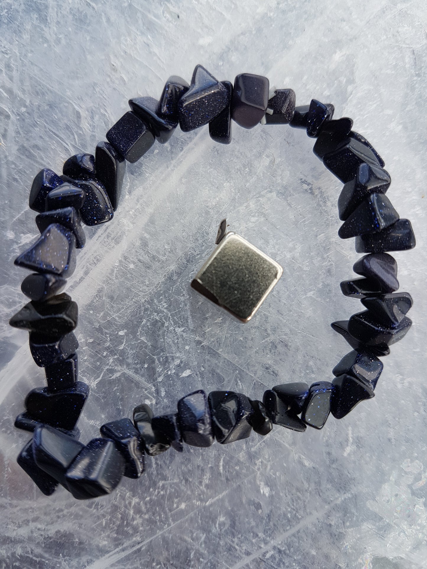 Armbånd Midnight stone